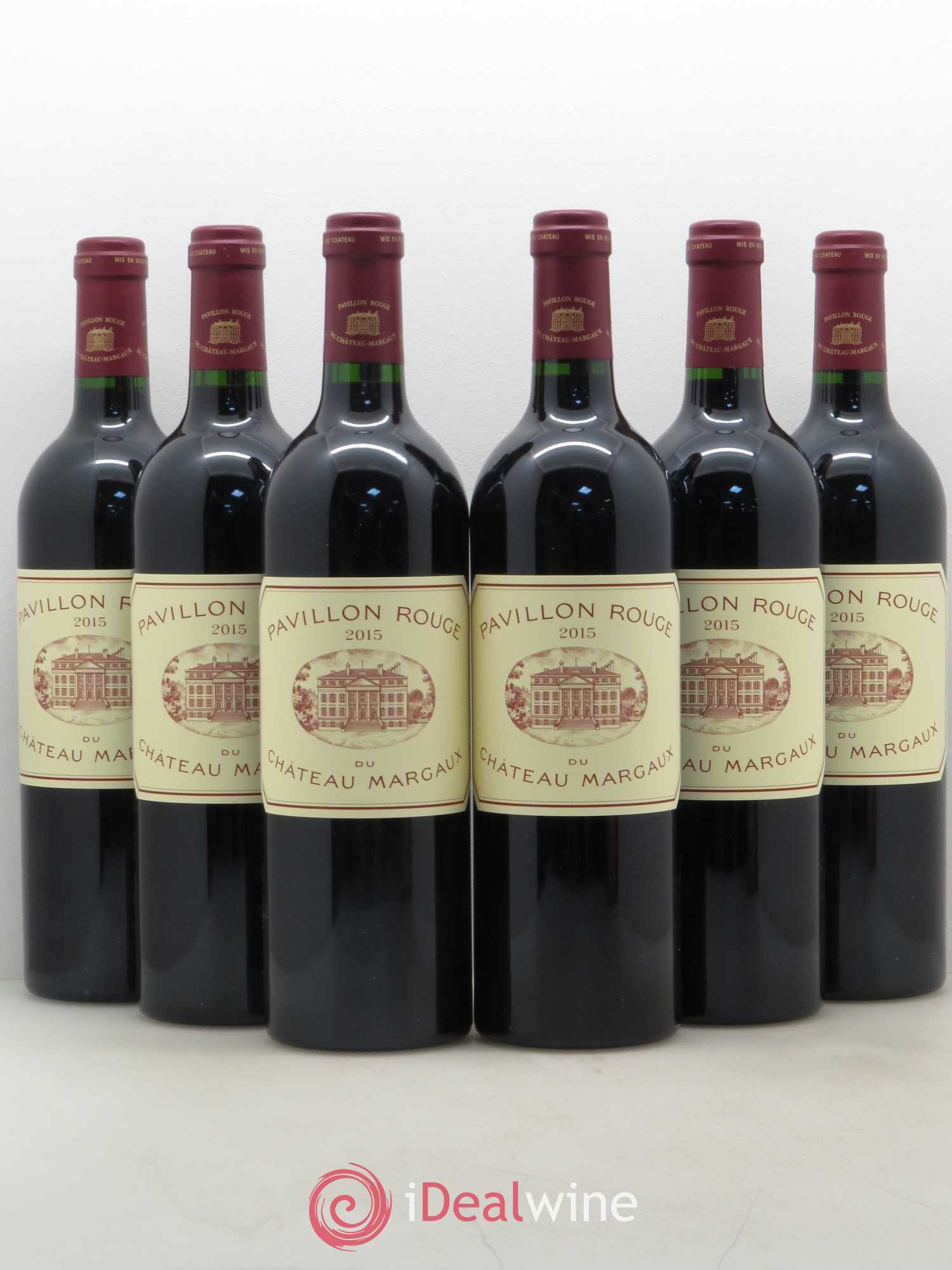 Pavillon Rouge du Château Margaux Second Vin 2015 - Lot de 6 bouteilles - 0