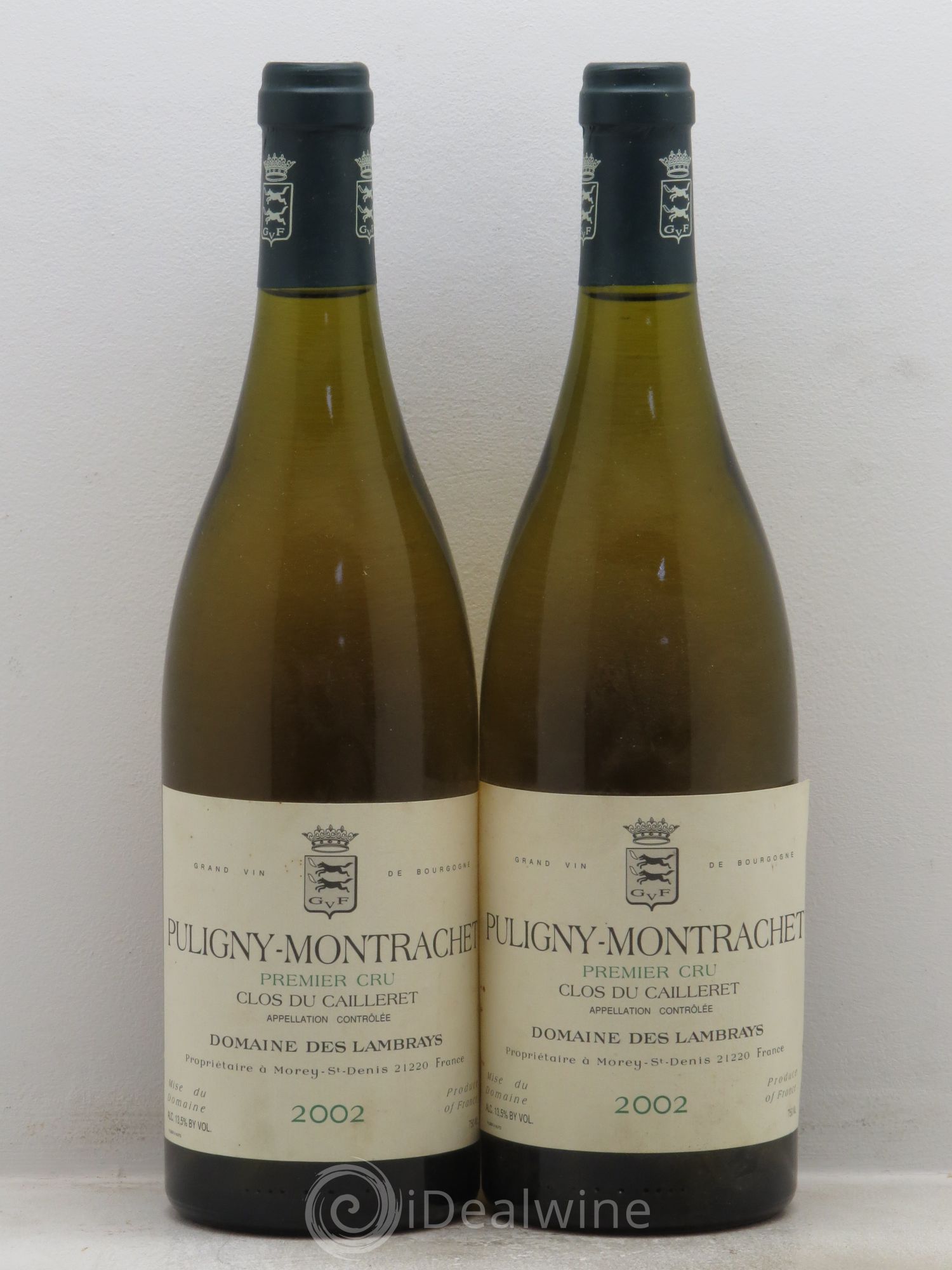Puligny-Montrachet 1er Cru 2002 - Lot de 2 bouteilles - 0