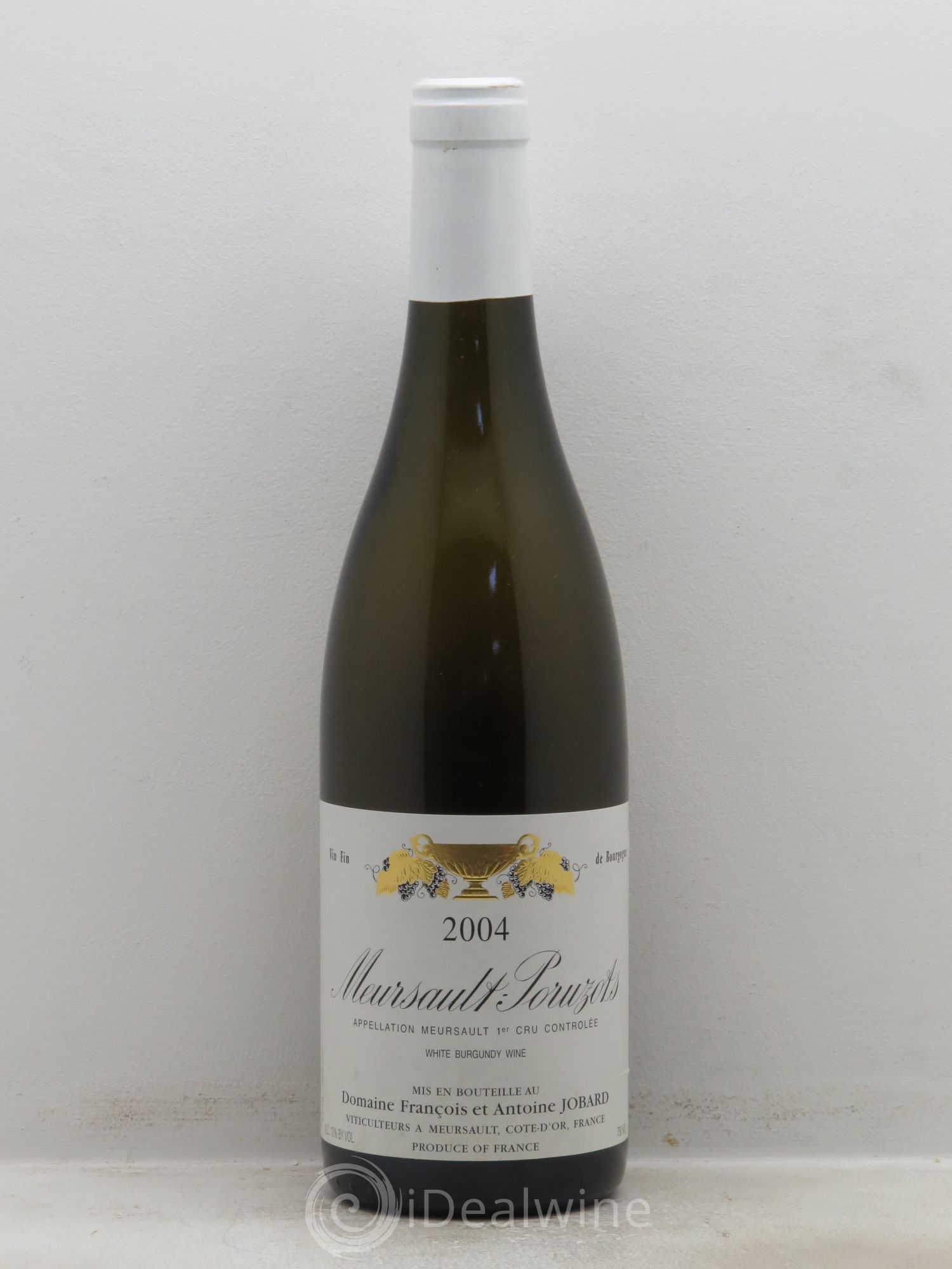 Meursault 1er Cru Poruzots François et Antoine Jobard (Domaine) 2004 - Lot de 1 bouteille - 0