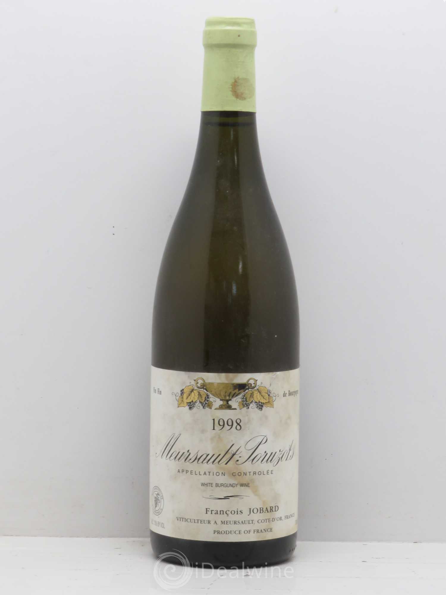 Meursault 1er Cru Poruzots François et Antoine Jobard (Domaine) 1998 - Lot de 1 bouteille - 0