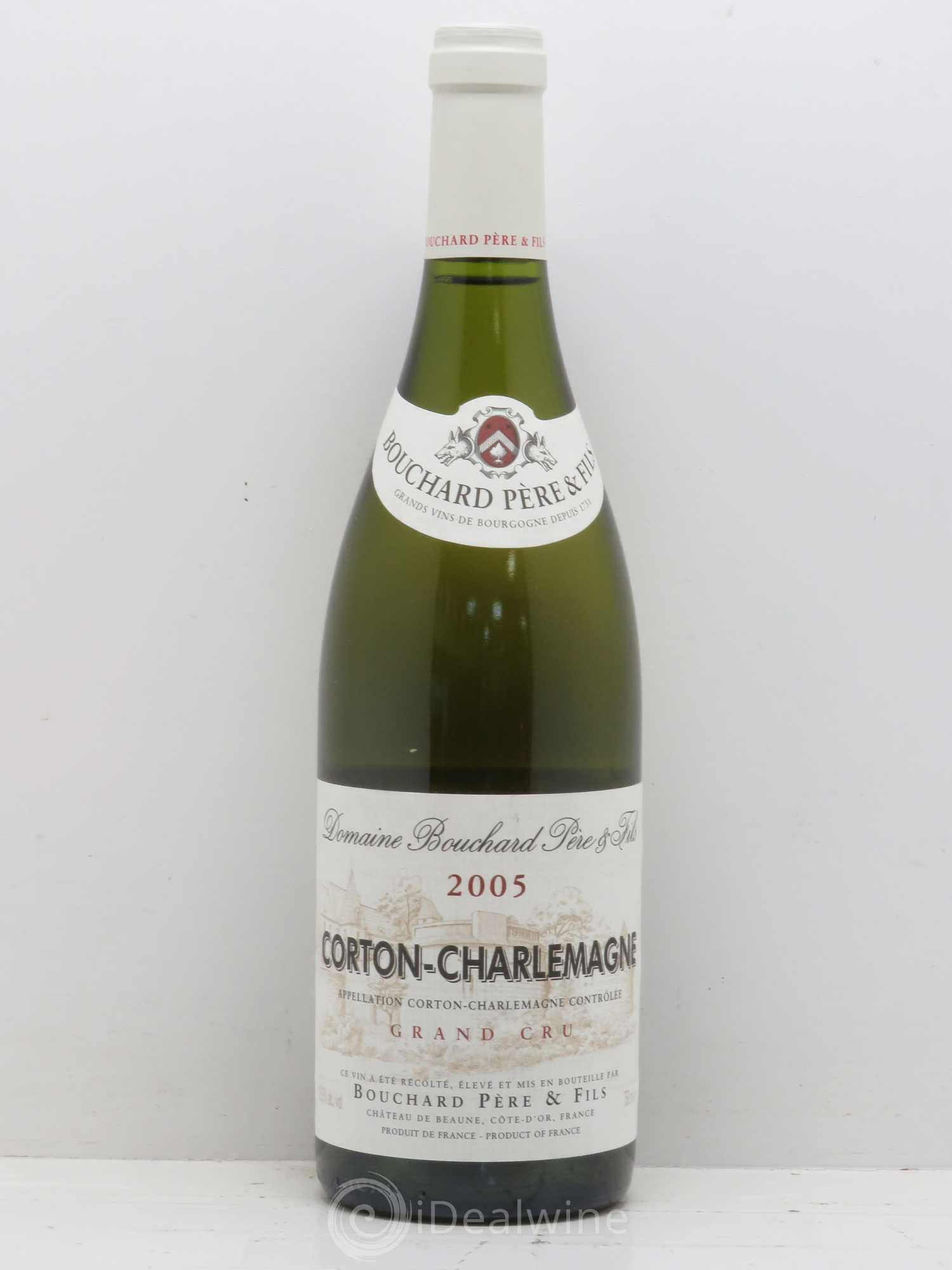 Corton-Charlemagne Grand Cru Bouchard Père & Fils 2005 - Lot de 1 bouteille - 0