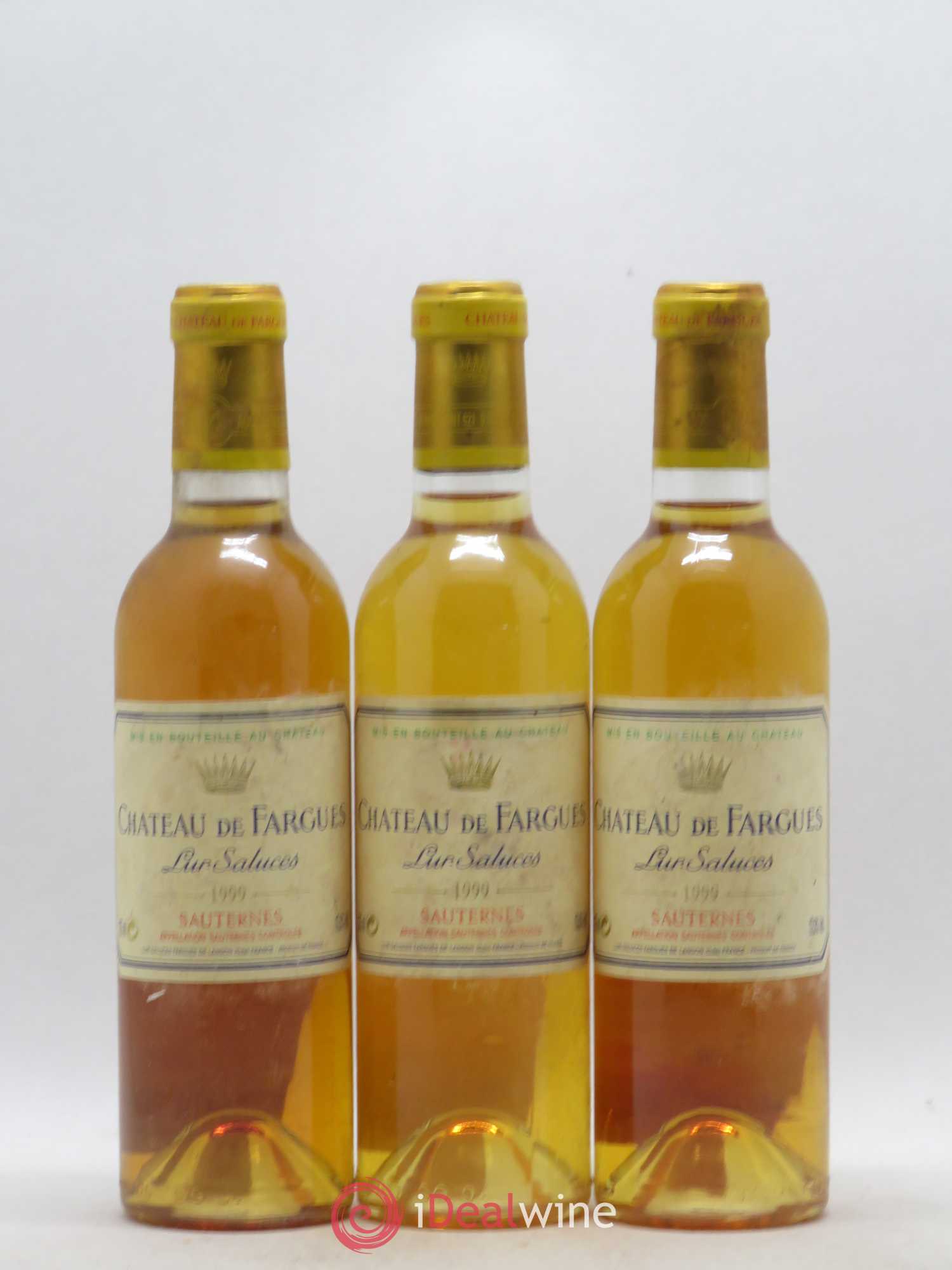 Château de Fargues 1999 - Posten von 6 Demi-Flaschen - 1