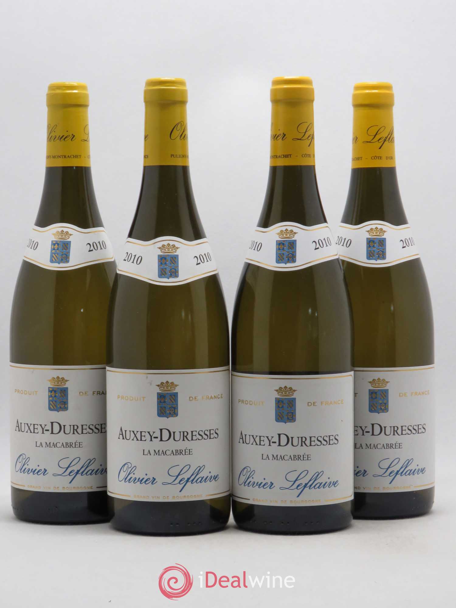 Auxey-Duresses 2010 - Posten von 4 Flaschen - 0