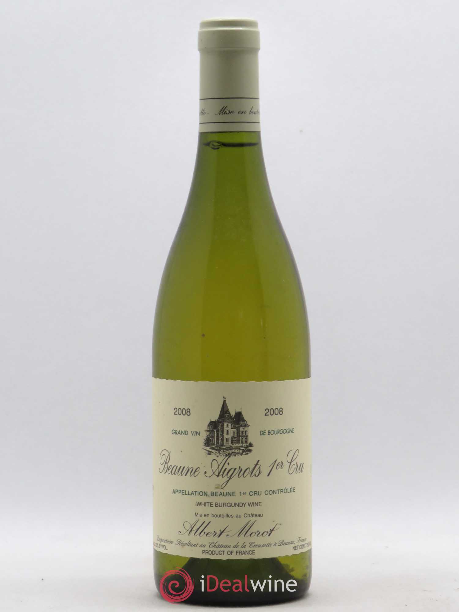 Beaune 1er Cru Aigrots Domaine Albert Morot 2008 - Lot de 1 bouteille - 0
