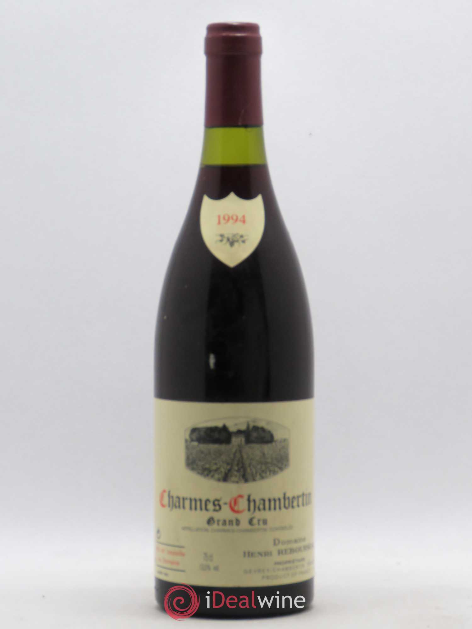 Charmes-Chambertin Grand Cru Henri Rebourseau 1994 - Lot de 1 bouteille - 0