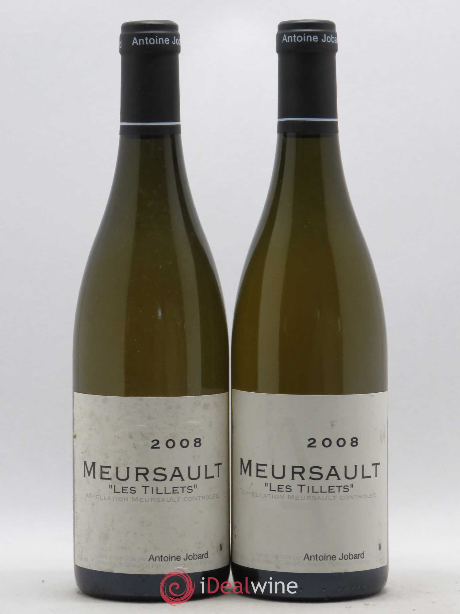 Meursault Les Tillets Antoine Jobard 2008 - Posten von 2 Flaschen - 0