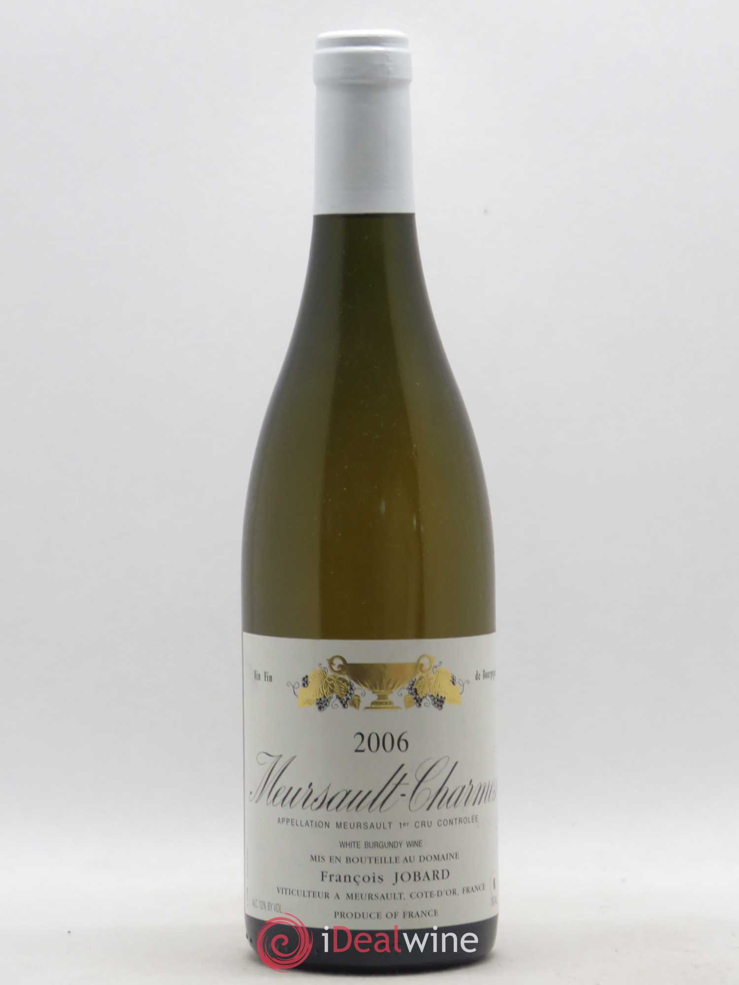 Meursault 1er Cru Charmes François Jobard 2006 - Posten von 1 Flasche - 0