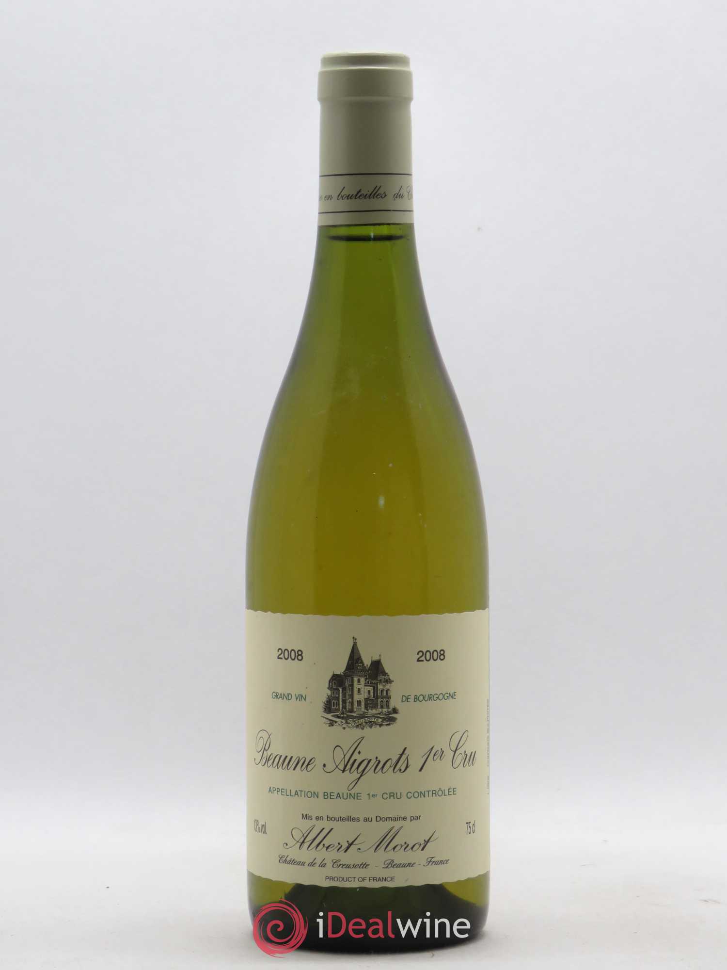 Beaune 1er Cru Aigrots Domaine Albert Morot 2008 - Lot de 1 bouteille - 0