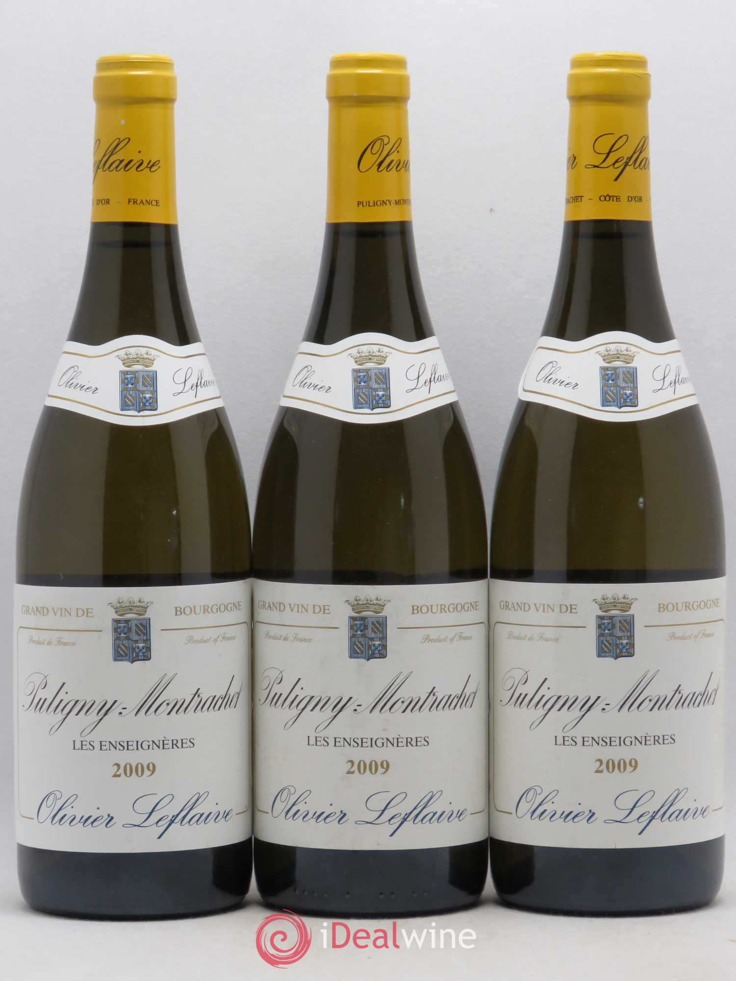 Puligny-Montrachet Les Enseignères Olivier Leflaive 2009 - Posten von 3 Flaschen - 0