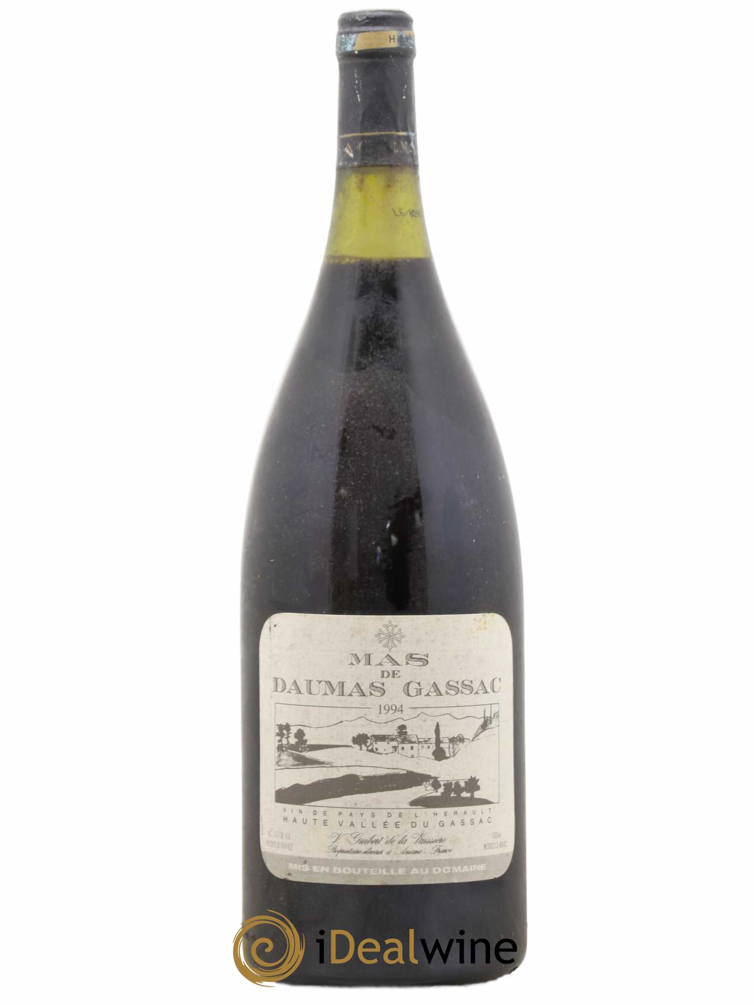 Saint-Guilhem-le-Désert - Cité d'Aniane Mas Daumas Gassac Famille Guibert de La Vaissière 1994 - Lot de 1 magnum - 0