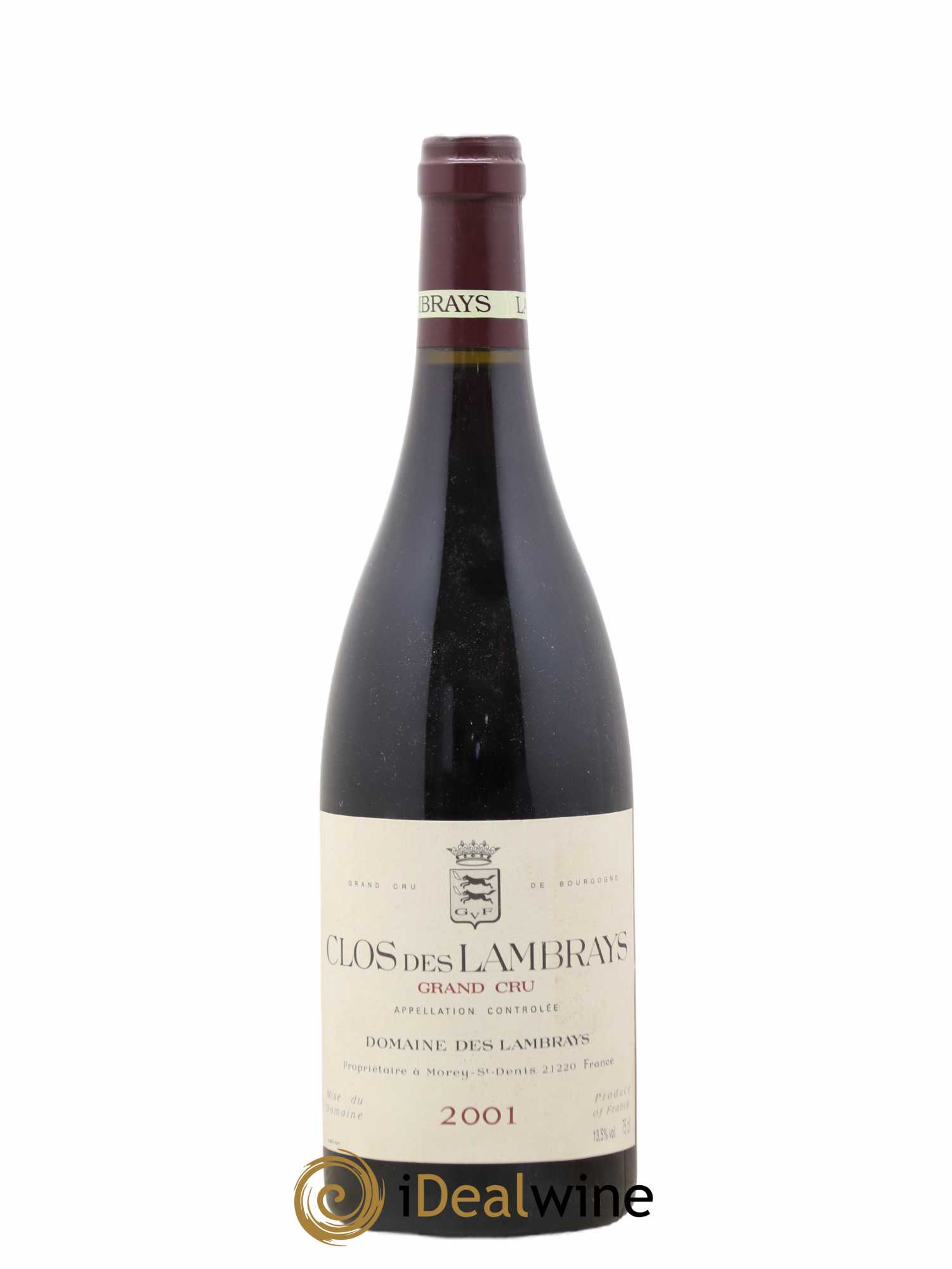 Clos des Lambrays Grand Cru Domaine des Lambrays 2001 - Lot de 1 bouteille - 0
