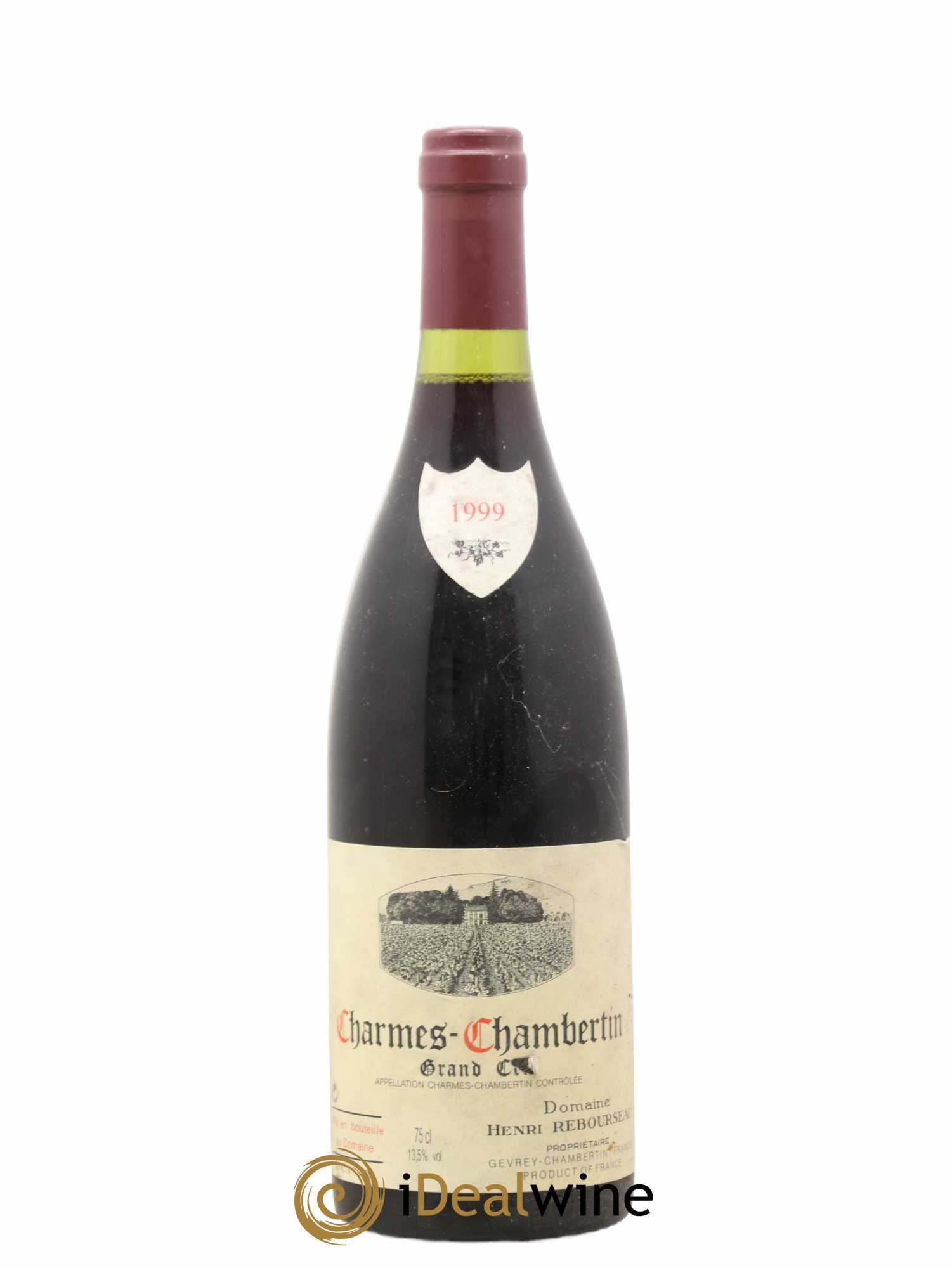 Charmes-Chambertin Grand Cru Henri Rebourseau 1999 - Lot de 1 bouteille - 0