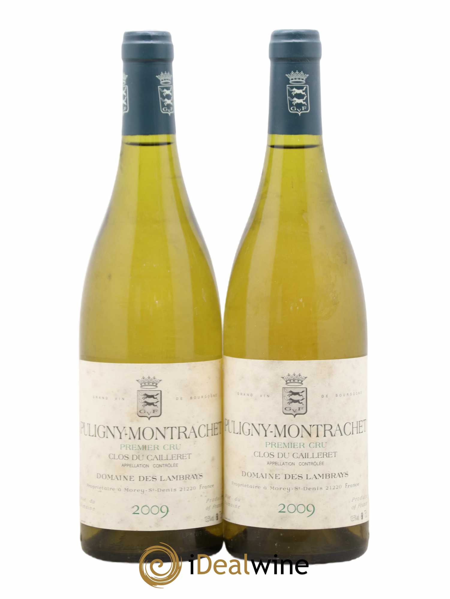 Puligny-Montrachet 1er Cru Clos du Cailleret Domaine des Lambrays 2009 - Lot de 2 bouteilles - 0