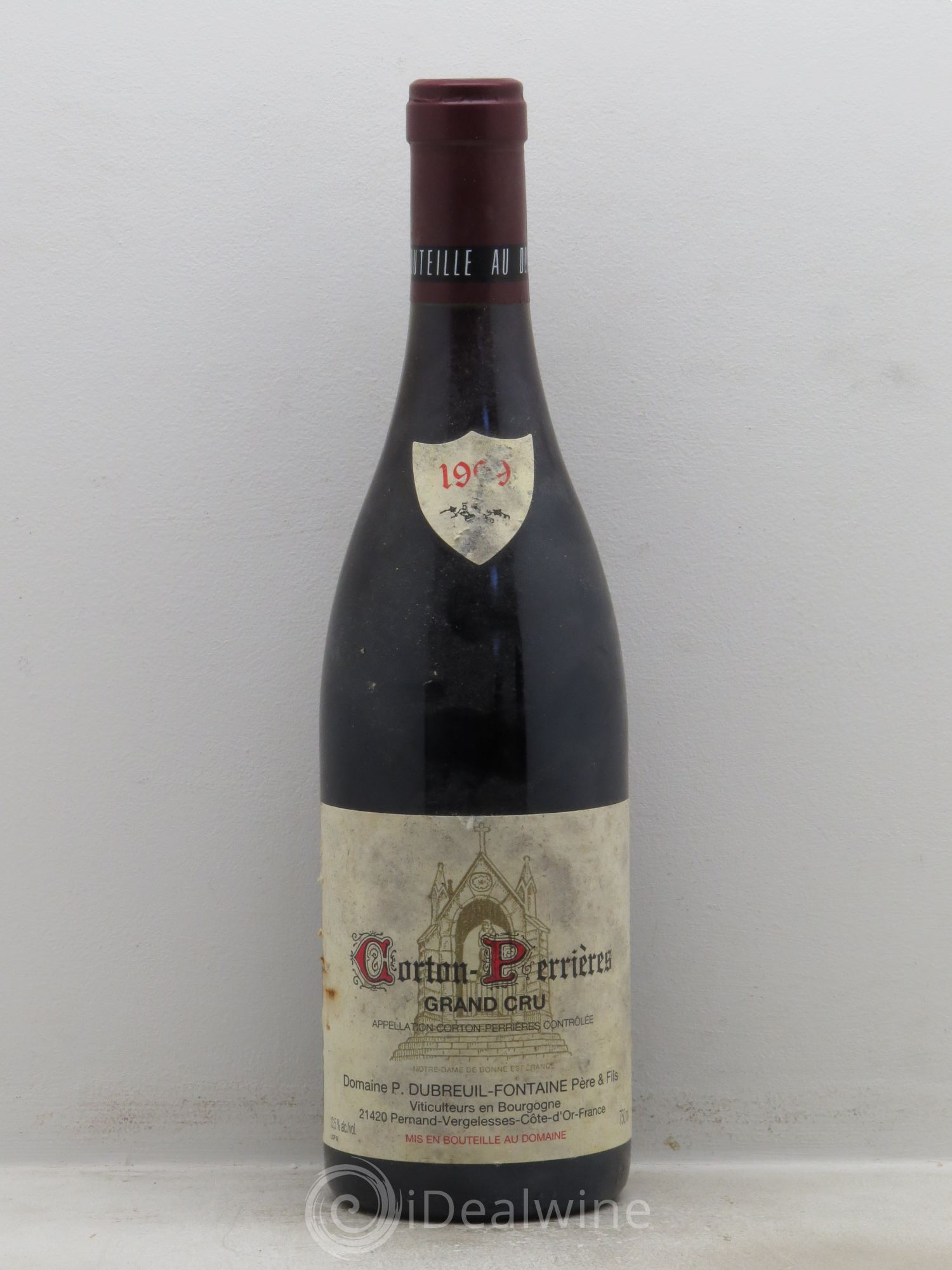 Corton Grand Cru 1999 - Lot de 1 bouteille - 0
