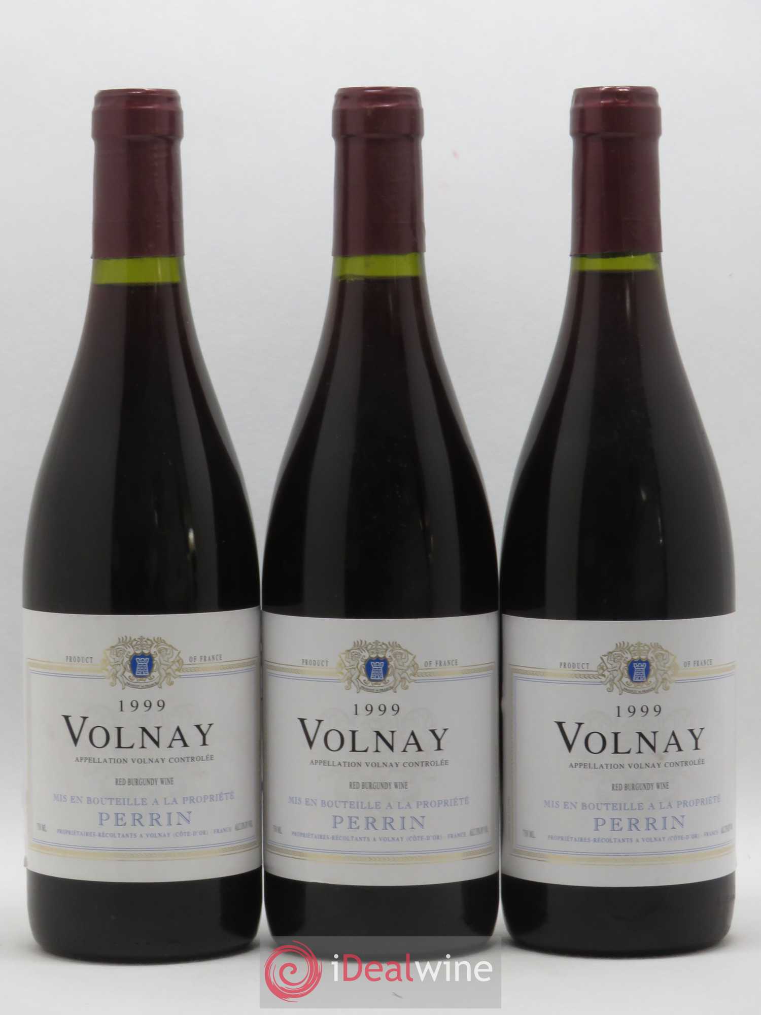 Volnay 1999 - Posten von 3 Flaschen - 0