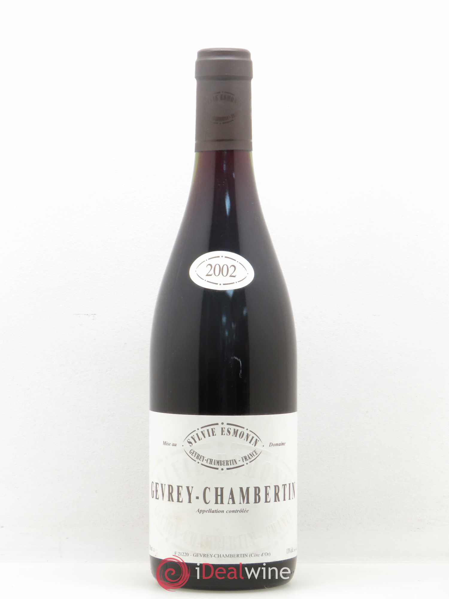 Gevrey-Chambertin Sylvie Esmonin 2002 - Lot de 1 bouteille - 0
