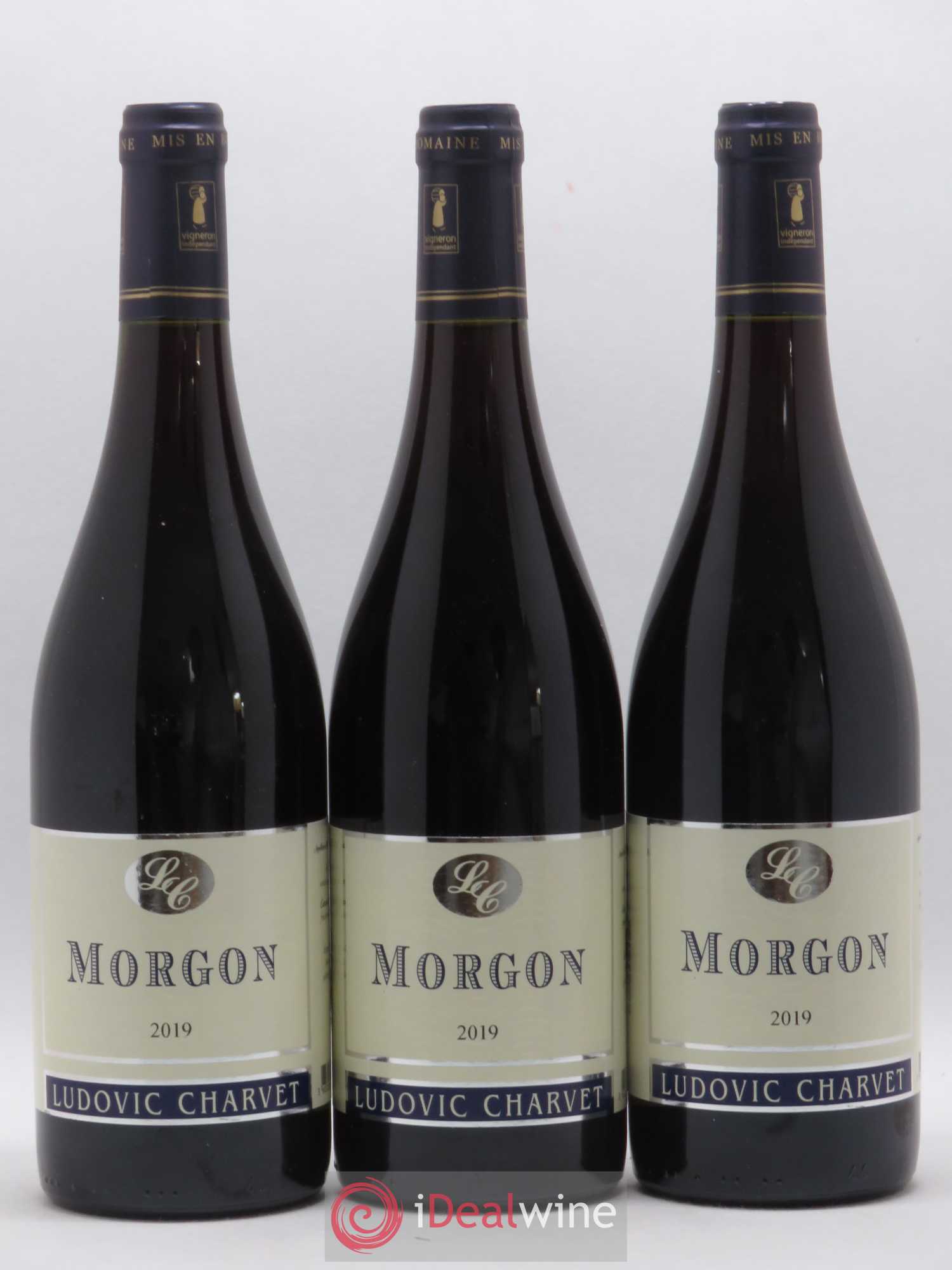 Morgon Ludovic Charvet 2019 - Posten von 3 Flaschen - 0