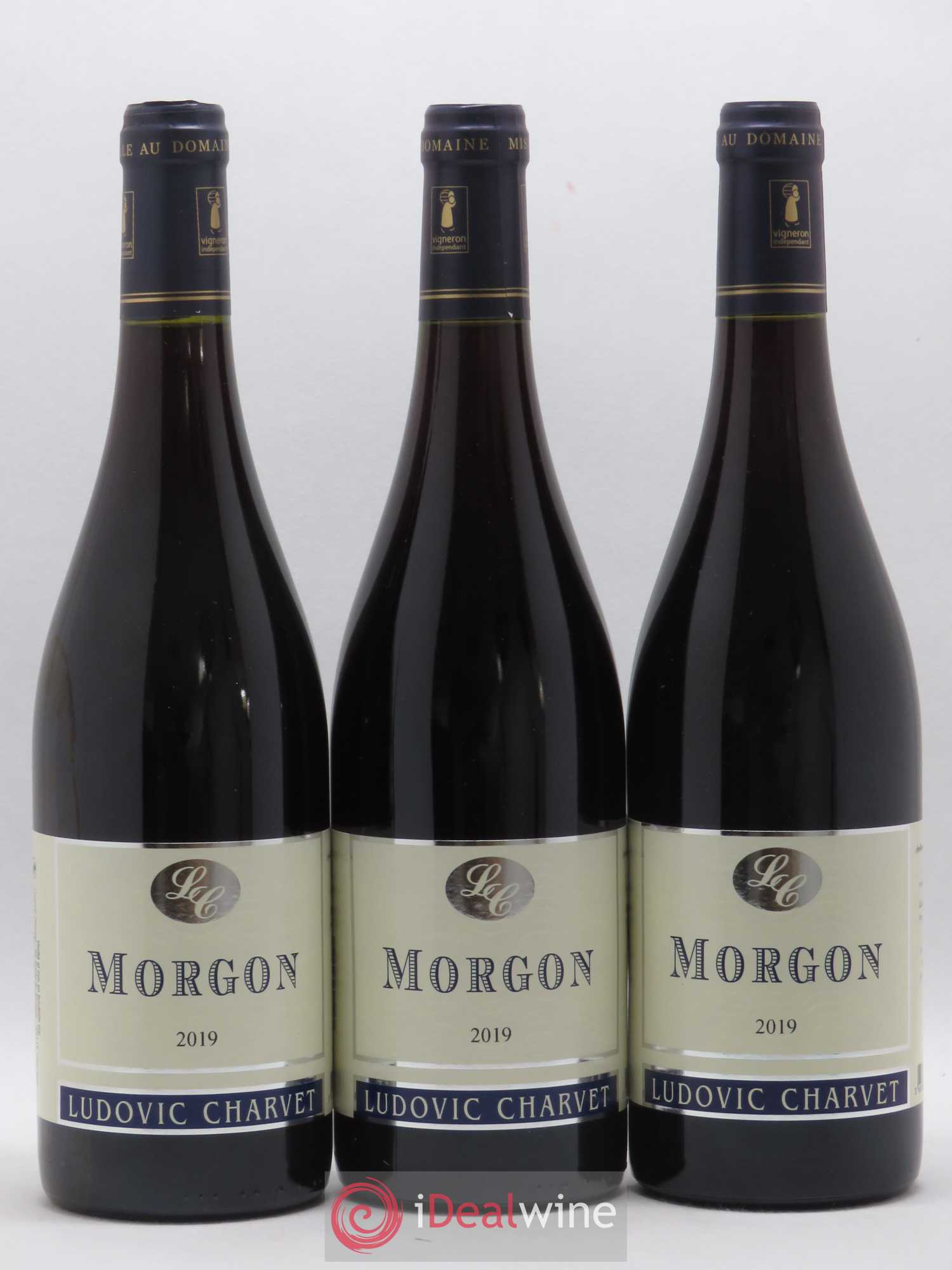 Morgon Ludovic Charvet 2019 - Posten von 3 Flaschen - 0