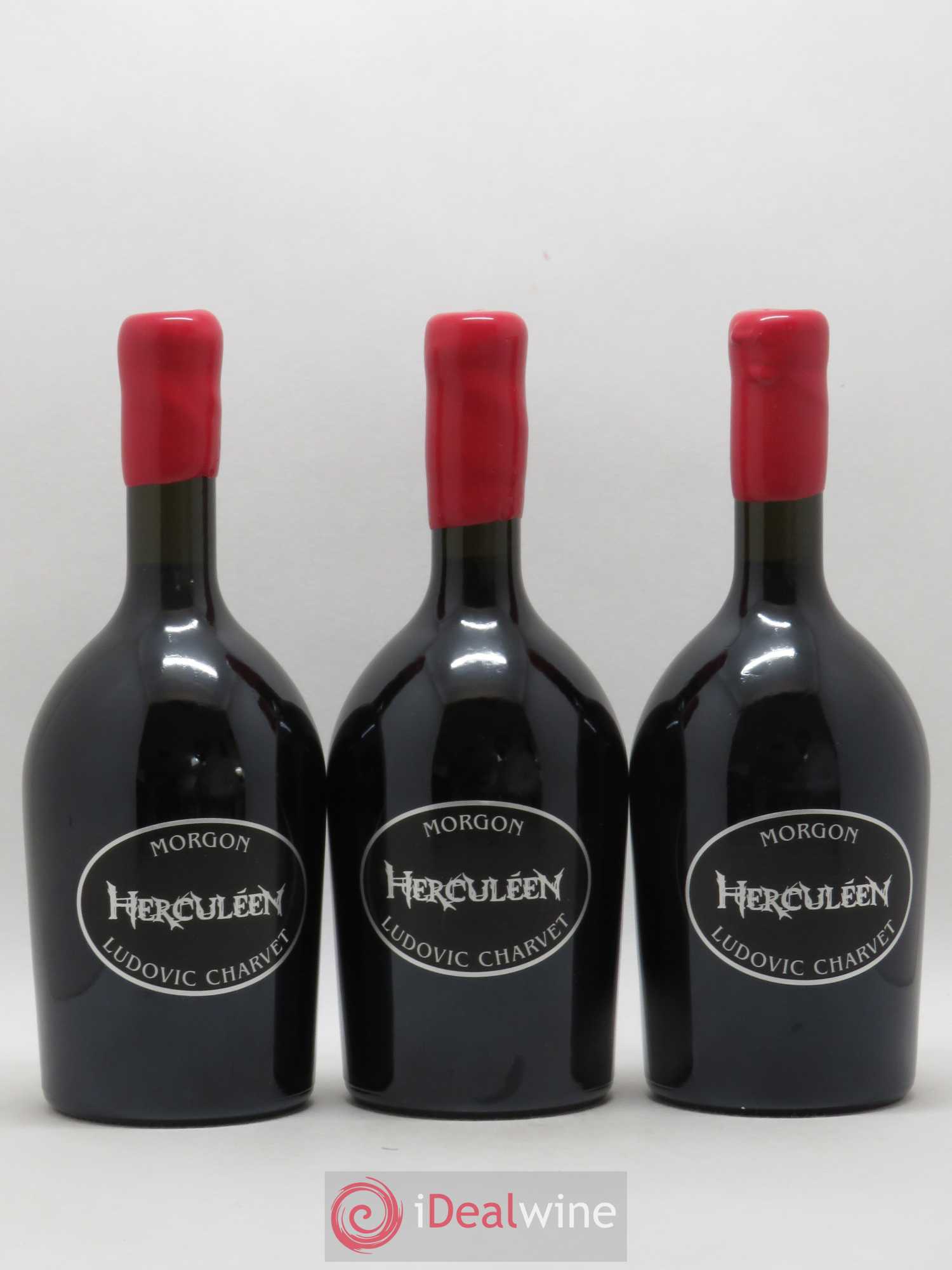 Morgon Herculéen Ludovic Charvet 2017 - Posten von 3 Flaschen - 0