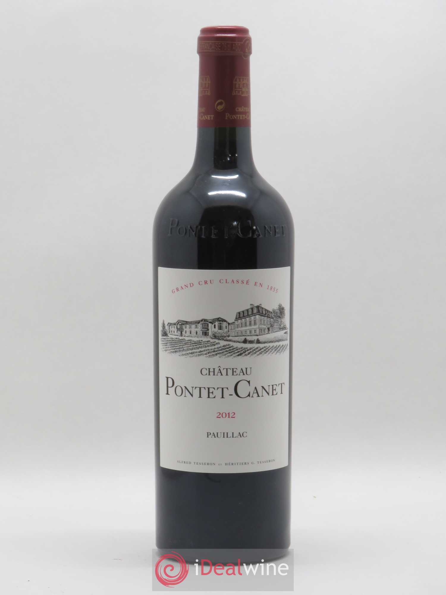 Château Pontet Canet 5ème Grand Cru Classé 2012 - Lot de 1 bouteille - 0