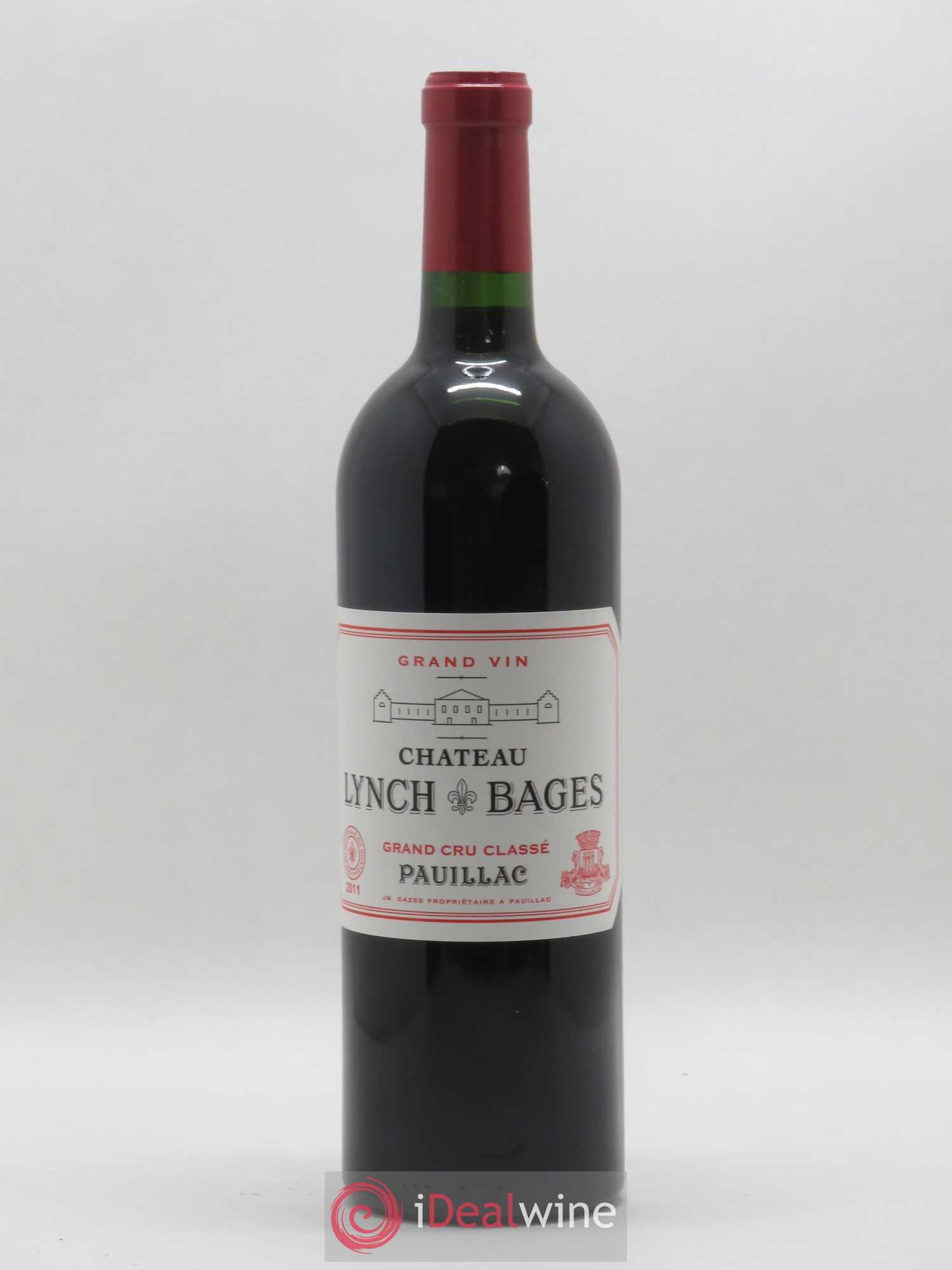 Château Lynch Bages 5ème Grand Cru Classé 2011 - Lot de 1 bouteille - 0