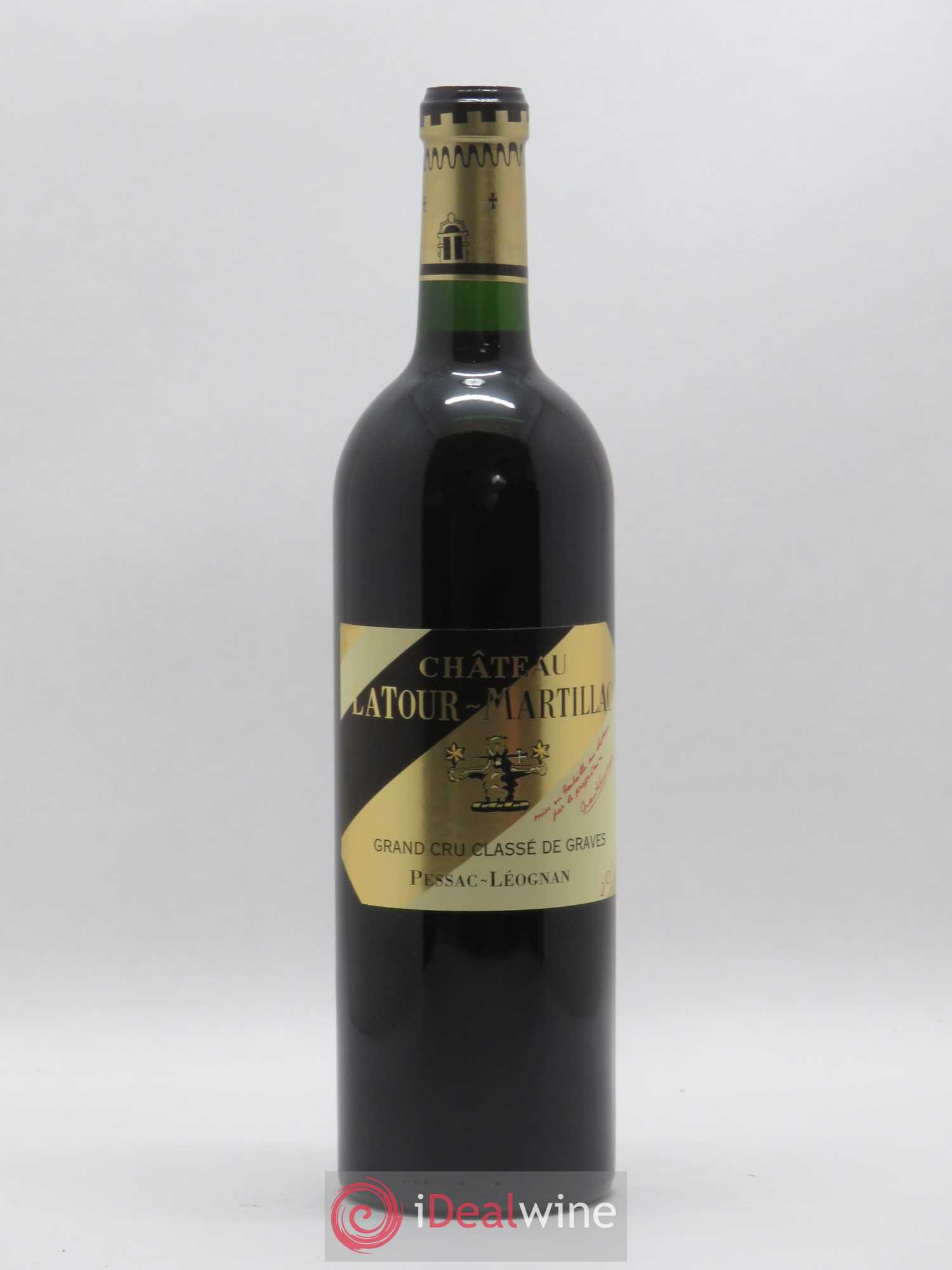 Château Latour-Martillac Cru Classé de Graves 2012 - Lot de 1 bouteille - 0