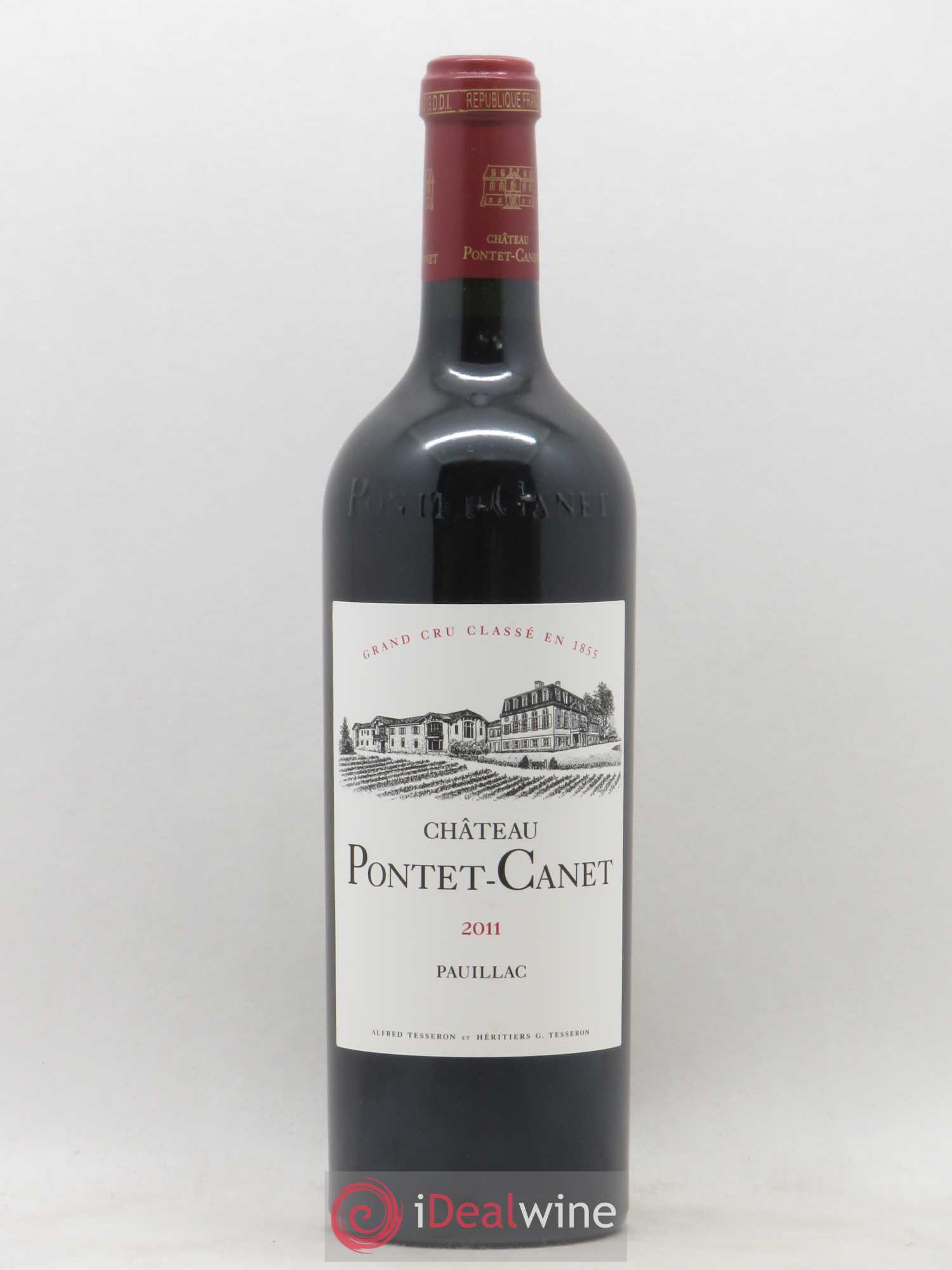 Château Pontet Canet 5ème Grand Cru Classé 2011 - Lot de 1 bouteille - 0