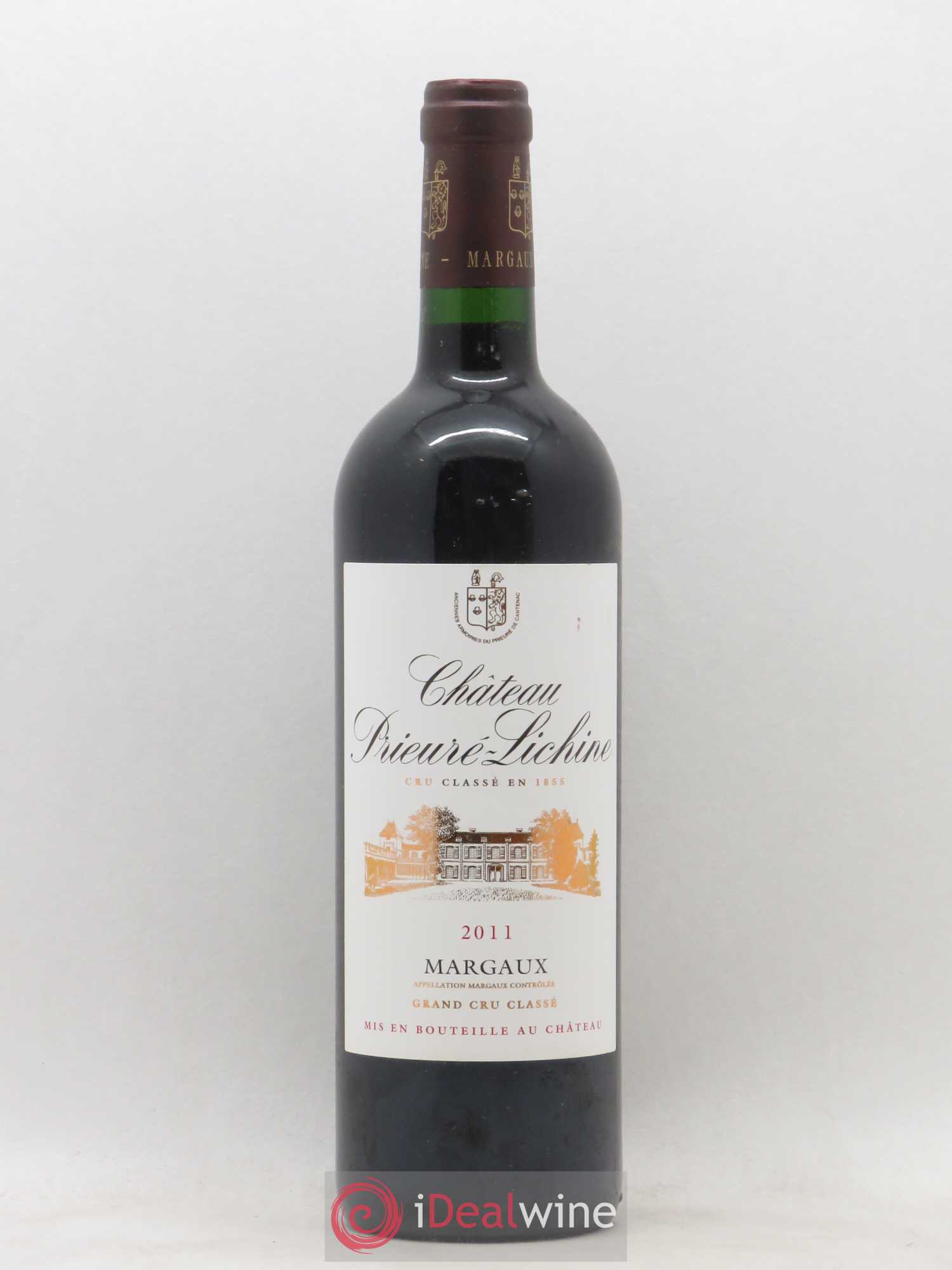 Château Prieuré Lichine 4ème Grand Cru Classé 2011 - Lot de 1 bouteille - 0