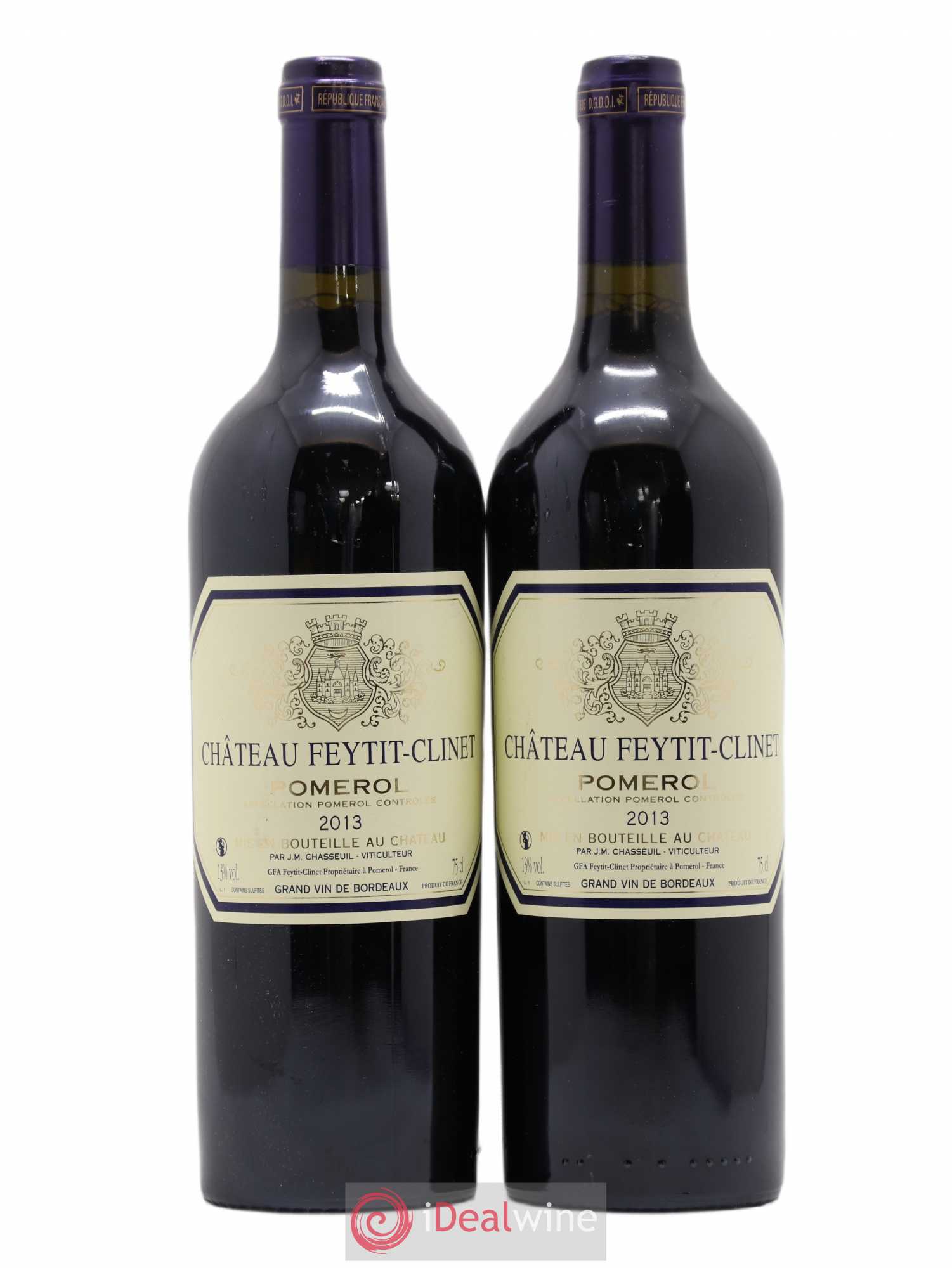 Château Feytit-Clinet 2013 - Lot de 2 bouteilles - 0