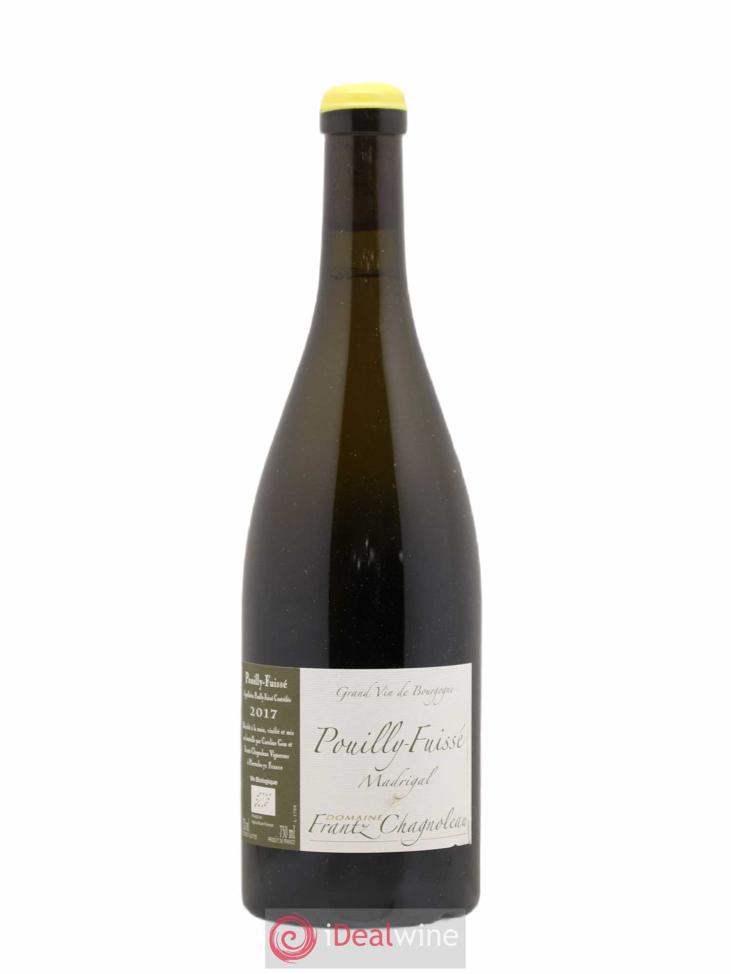 Pouilly-Fuissé Madrigal Frantz Chagnoleau (Domaine) 2017 - Lot de 1 bouteille - 0