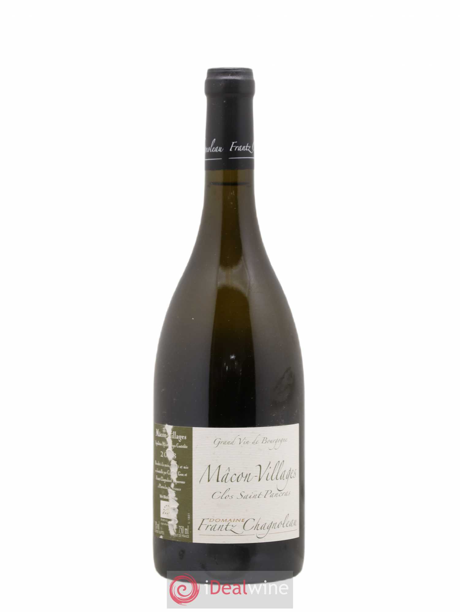 Mâcon Clos Saint Pancras Frantz Chagnoleau (Domaine) 2018 - Posten von 1 Flasche - 0