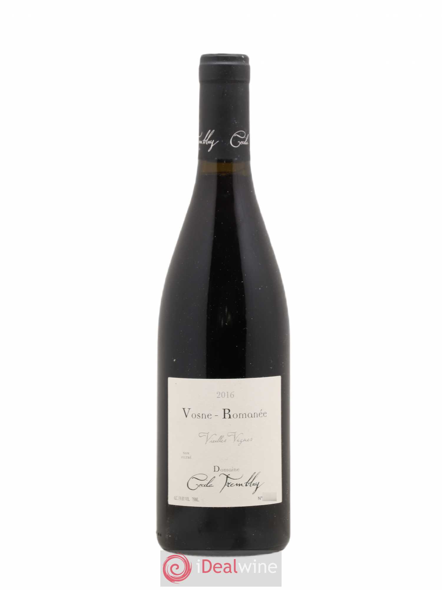 Vosne-Romanée Vieilles Vignes Cécile Tremblay 2016 - Lot de 1 bouteille - 0