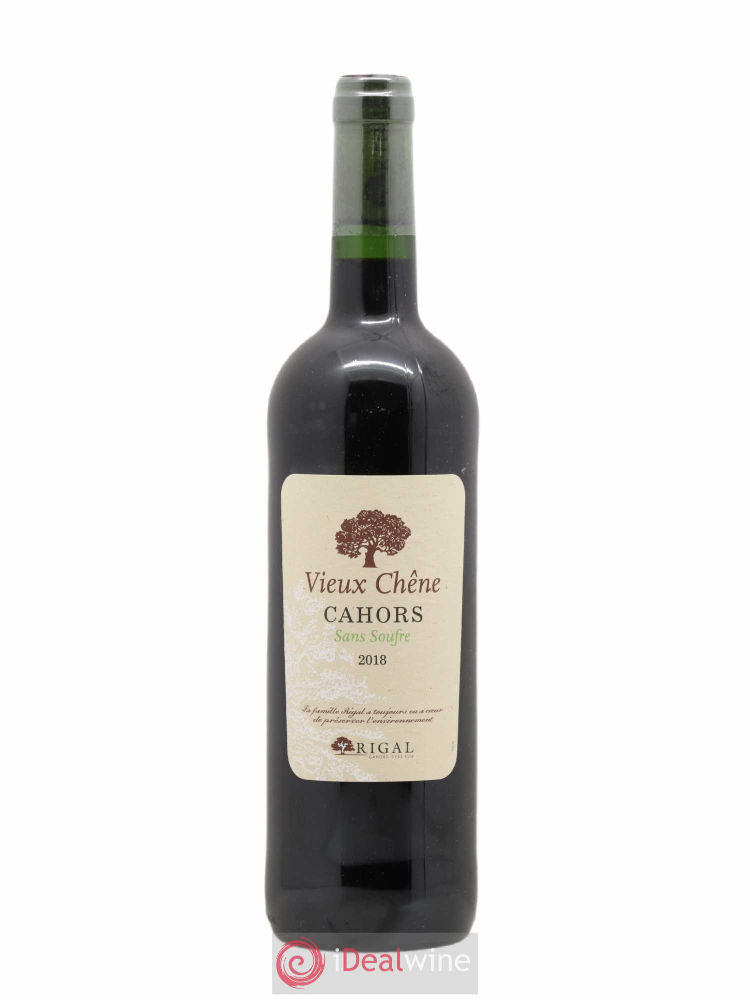 Cahors Sans soufre Vieux Chenes (sans prix de réserve) 2018 - Posten von 1 Flasche - 0