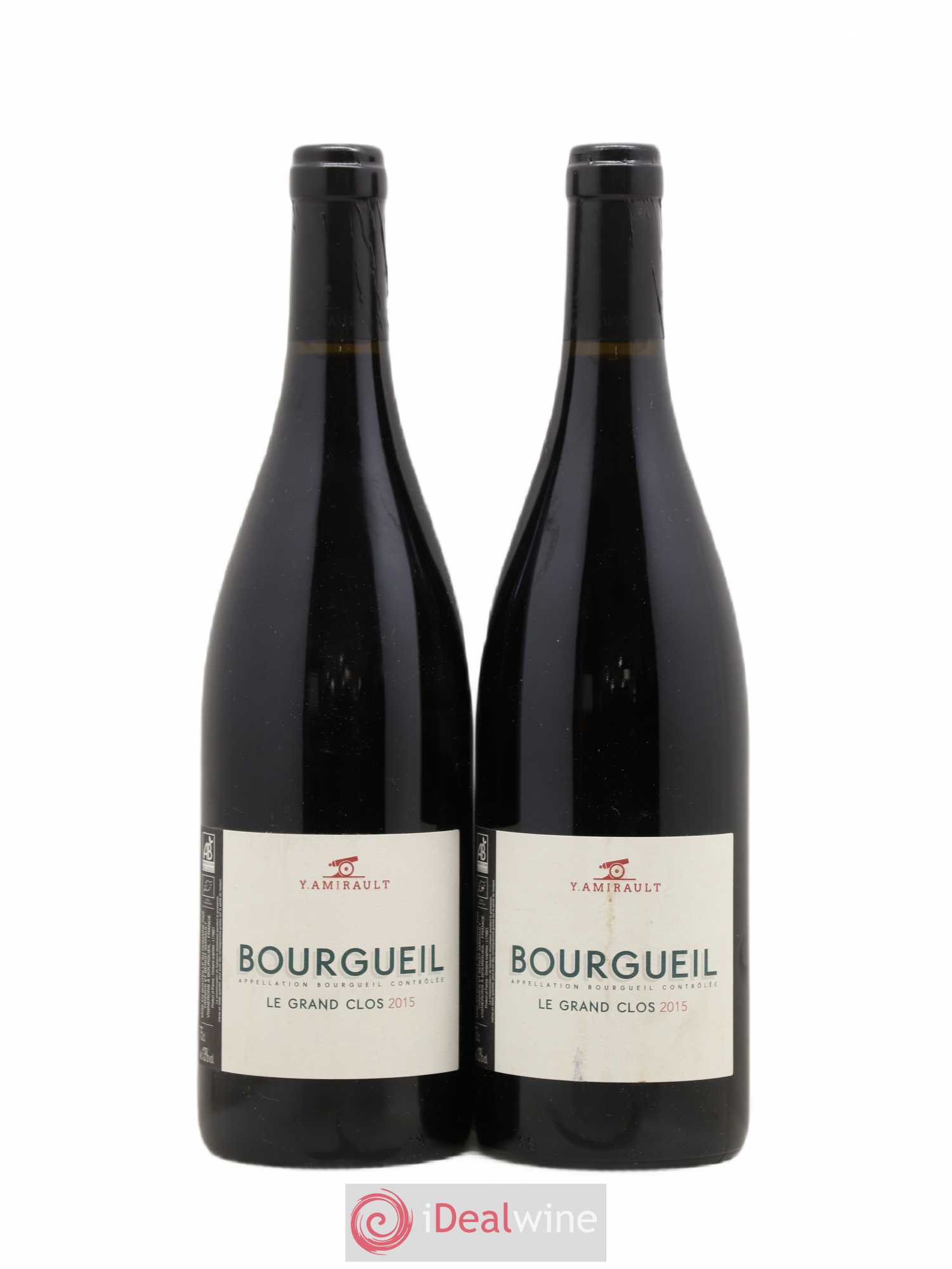 Bourgueil Grand Clos Yannick Amirault (Domaine) 2015 - Lot de 2 bouteilles - 0