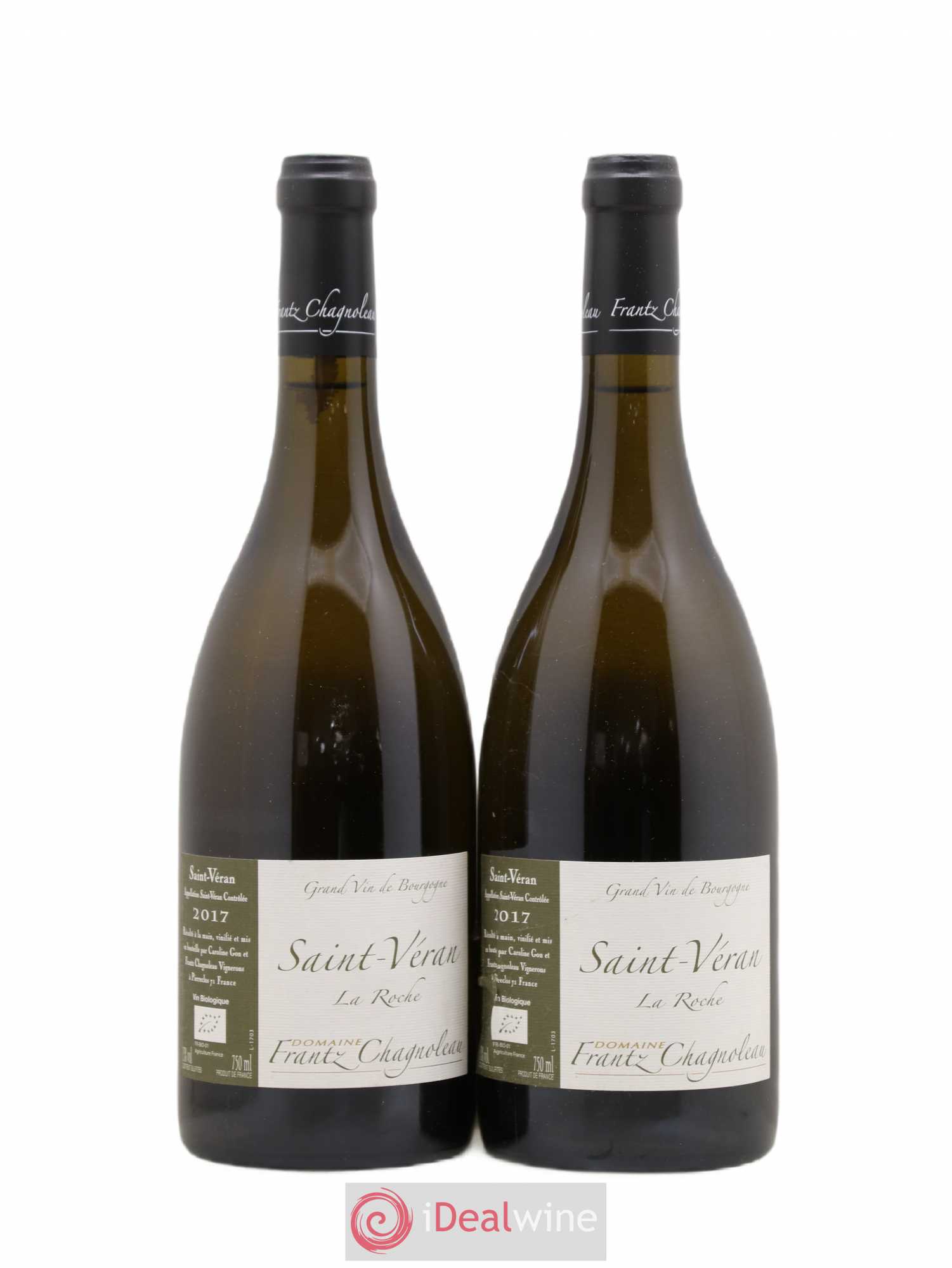Saint-Véran La Roche Frantz Chagnoleau (Domaine) 2017 - Lot de 2 bouteilles - 0