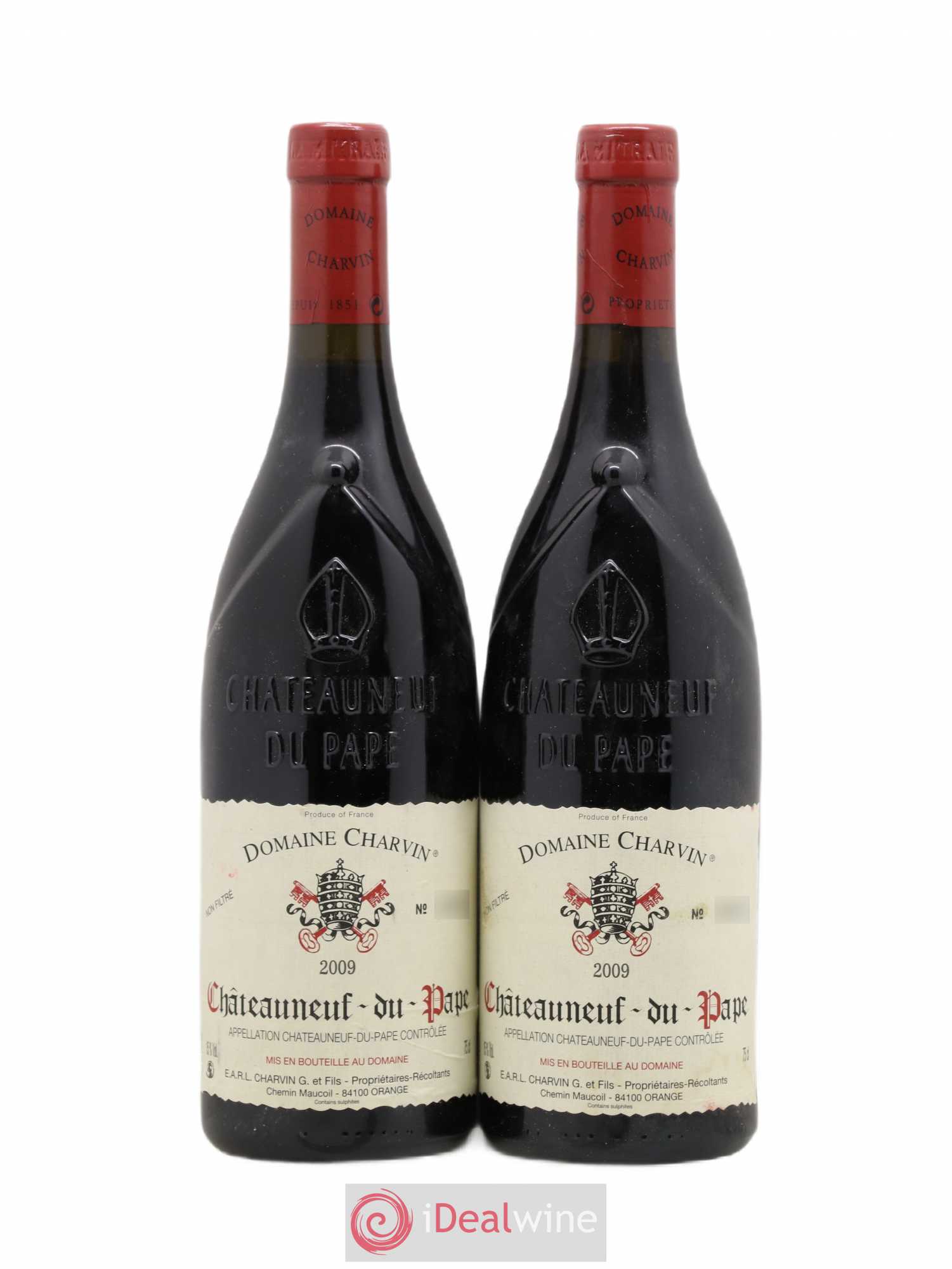 Châteauneuf-du-Pape Charvin (Domaine) 2009 - Lot de 2 bouteilles - 0
