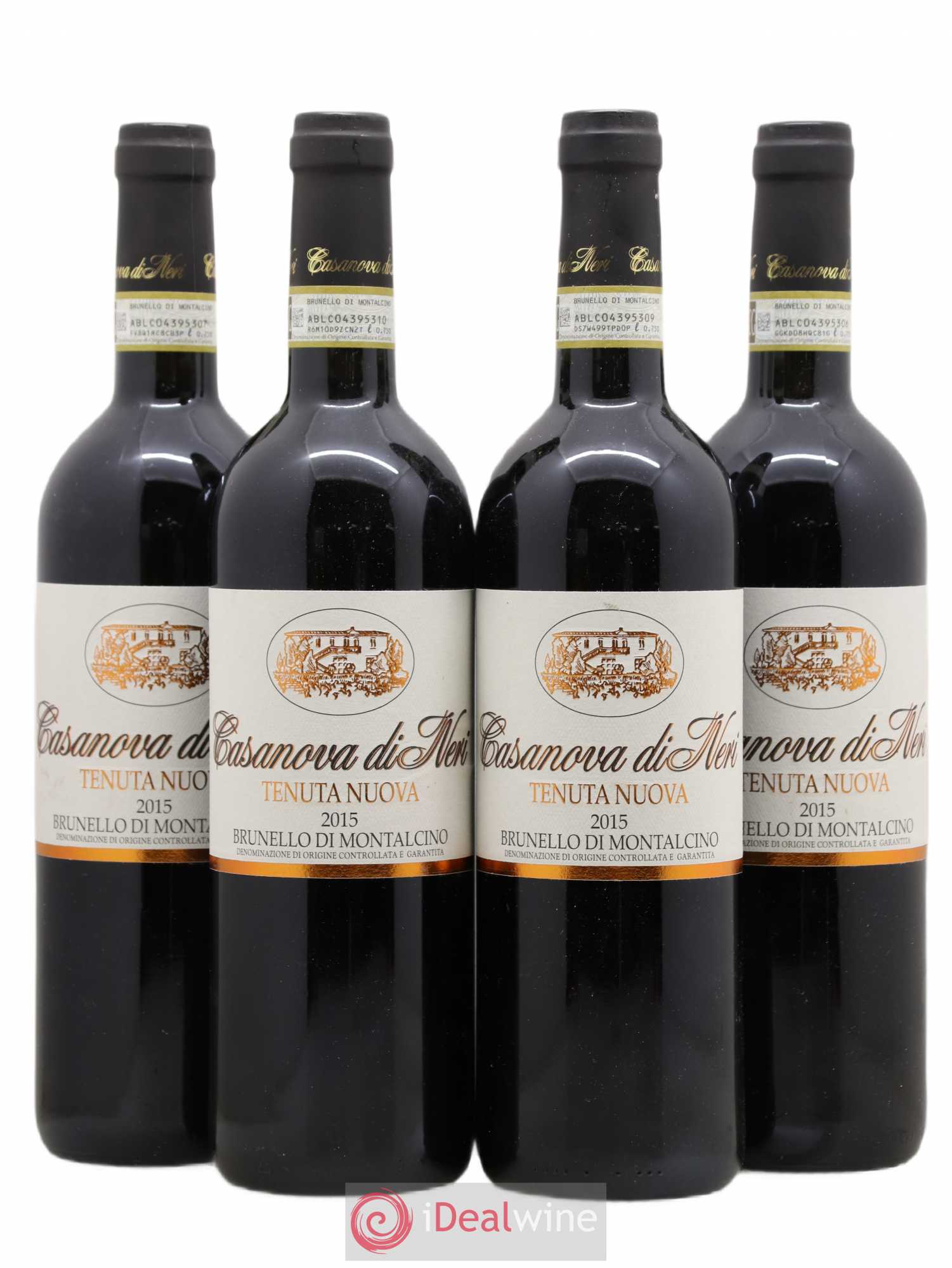 Brunello di Montalcino DOCG Tenuta Nuova Casanova di Neri - Giacomo Neri 2015 - Lot de 4 bouteilles - 0