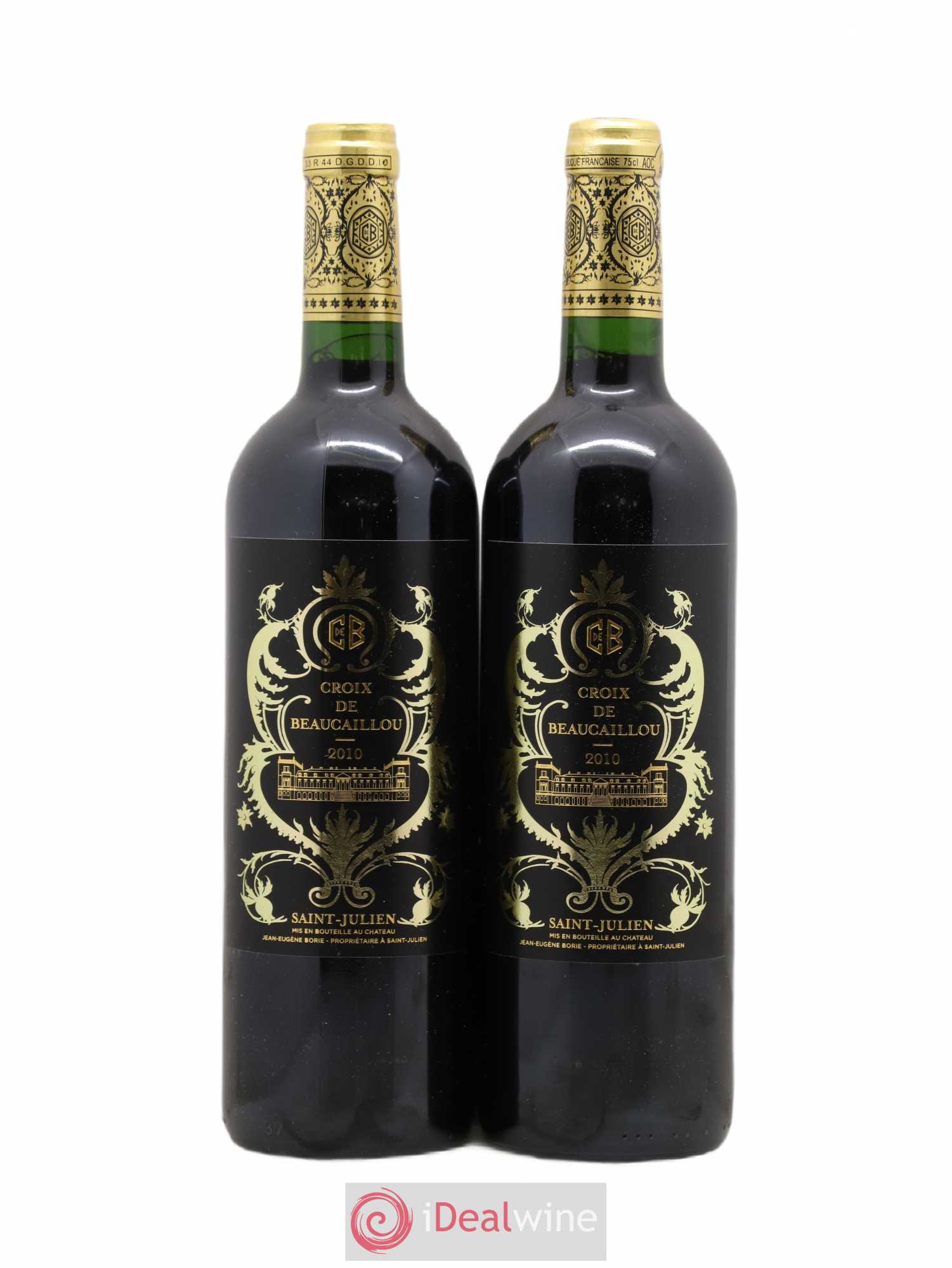 La Croix de Beaucaillou Second Vin 2010 - Lot de 2 bouteilles - 0