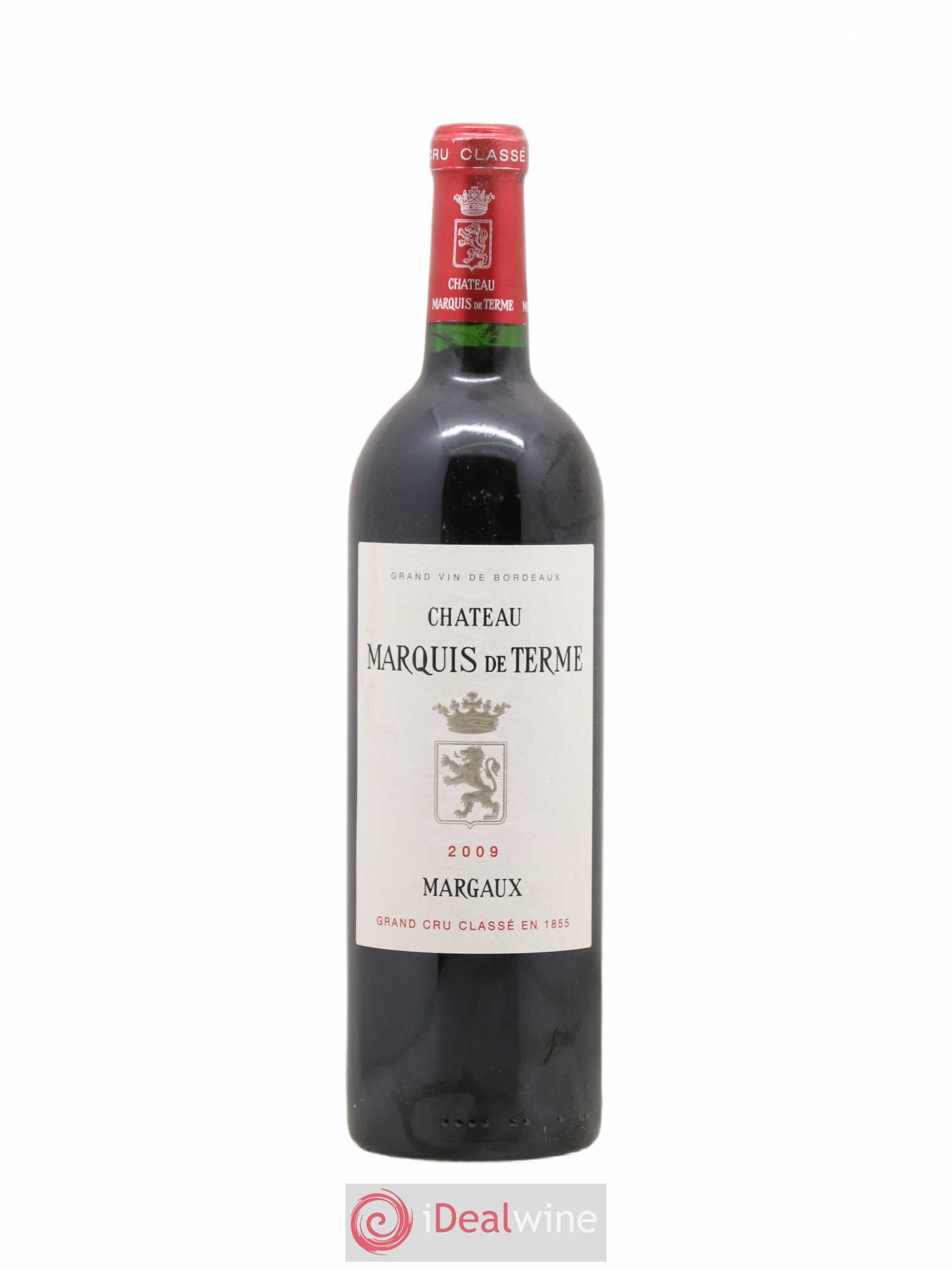 Château Marquis de Terme 4ème Grand Cru Classé 2009 - Lot de 1 bouteille - 0