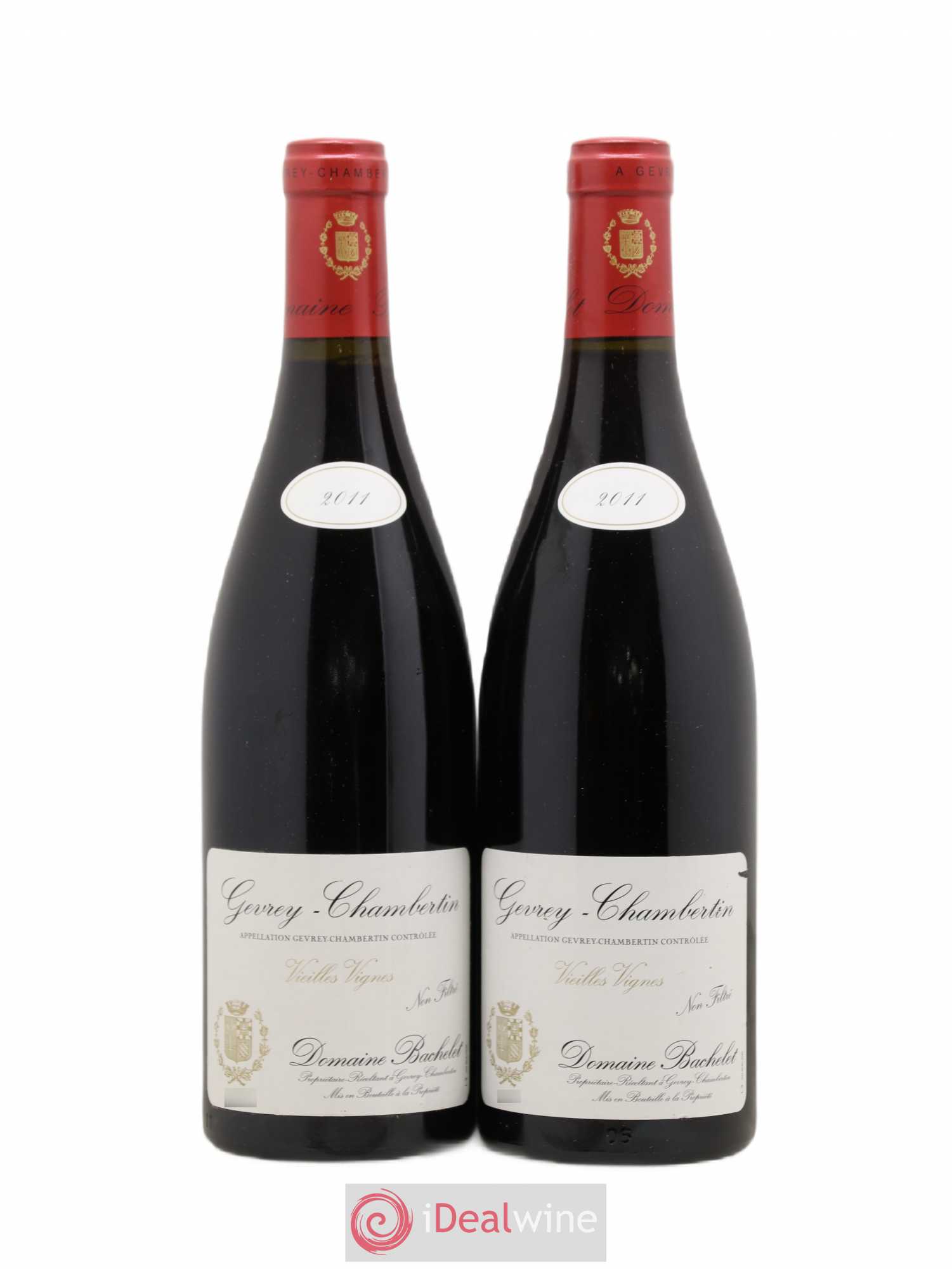Gevrey-Chambertin Vieilles Vignes Denis Bachelet (Domaine) 2011 - Lot de 2 bouteilles - 0
