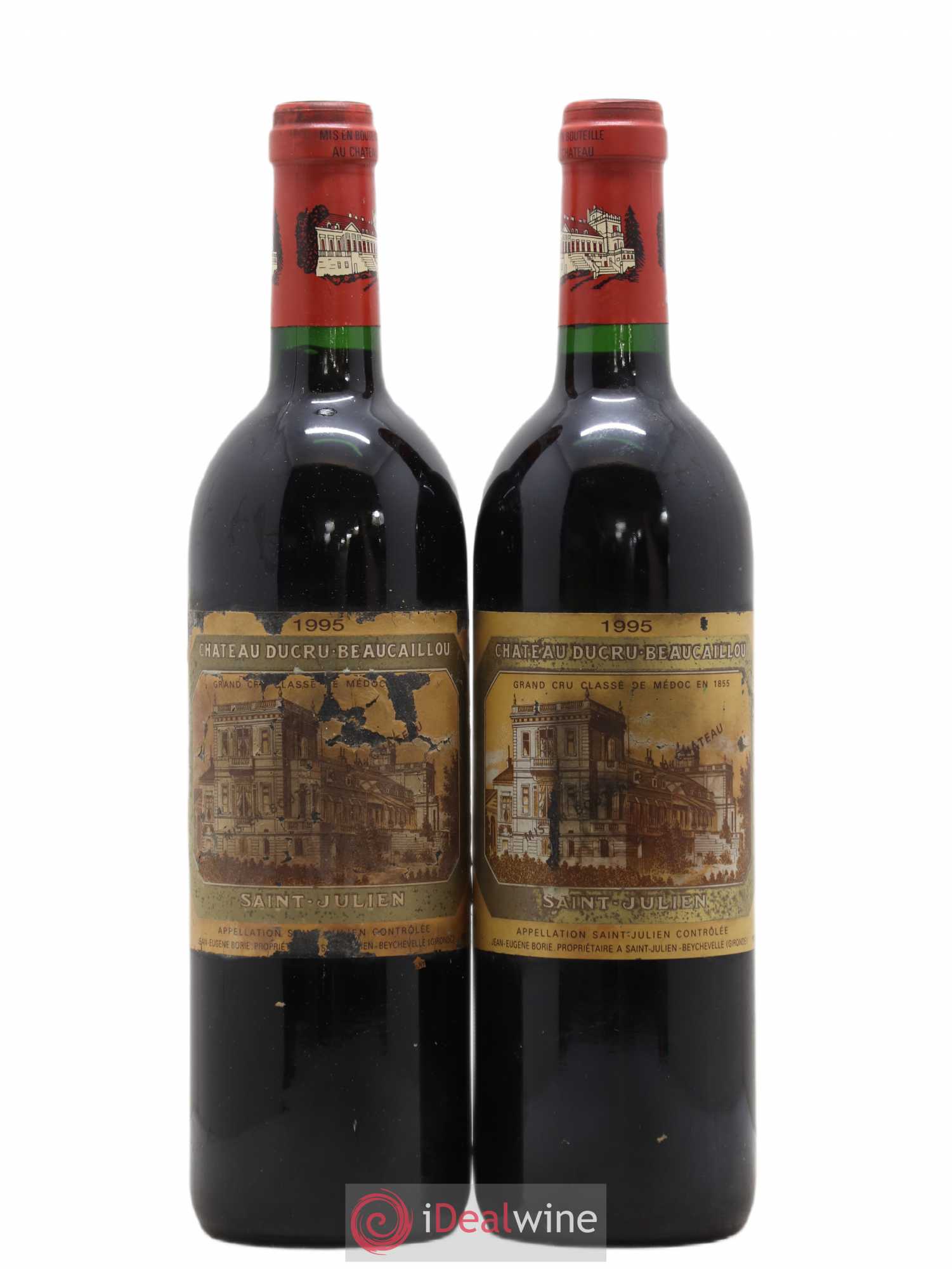Château Ducru Beaucaillou 2ème Grand Cru Classé 1995 - Lot de 2 bouteilles - 0