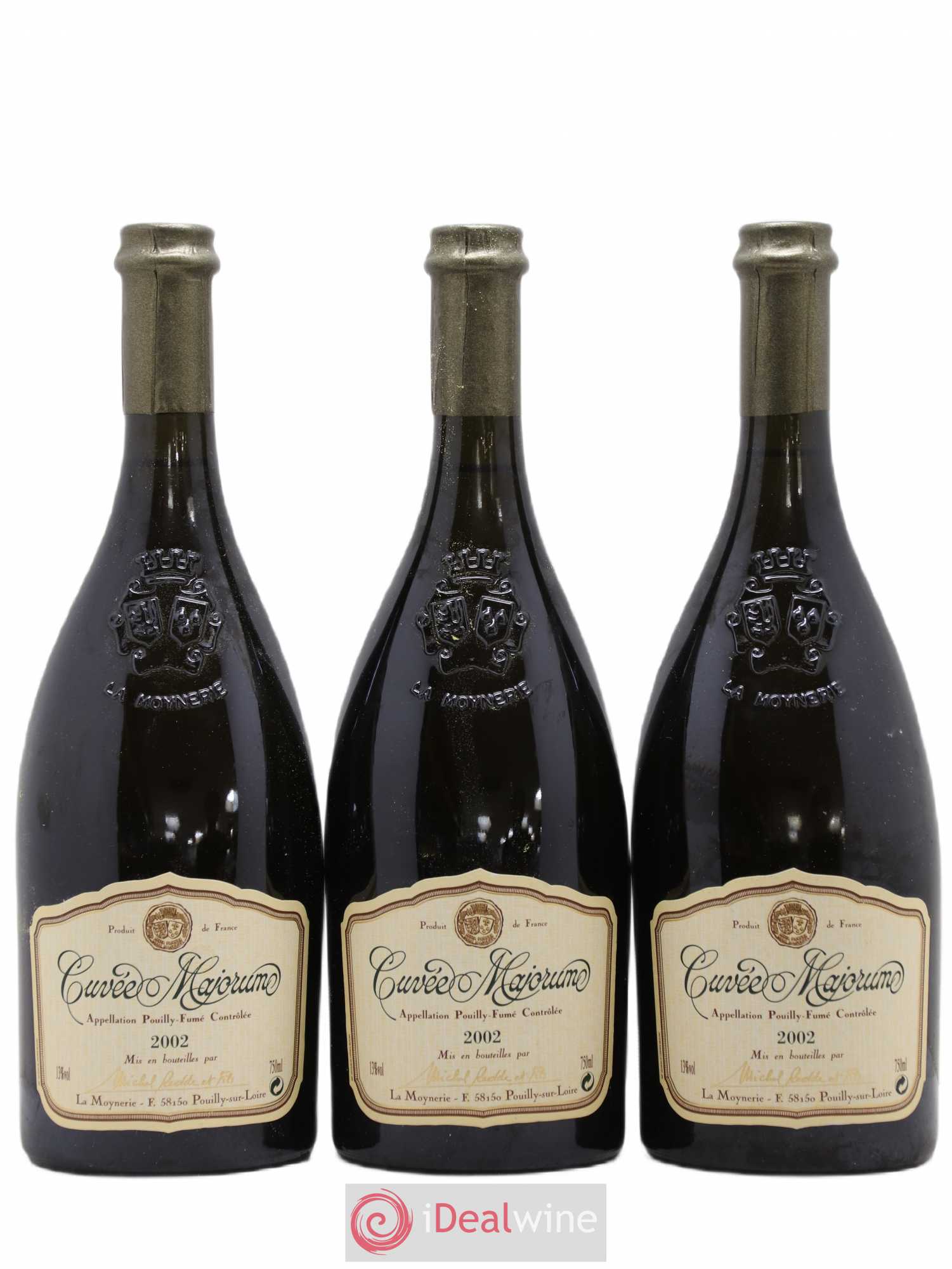 Pouilly-Fumé Majorum Michel Redde & Fils 2002 - Lot de 3 bouteilles - 0