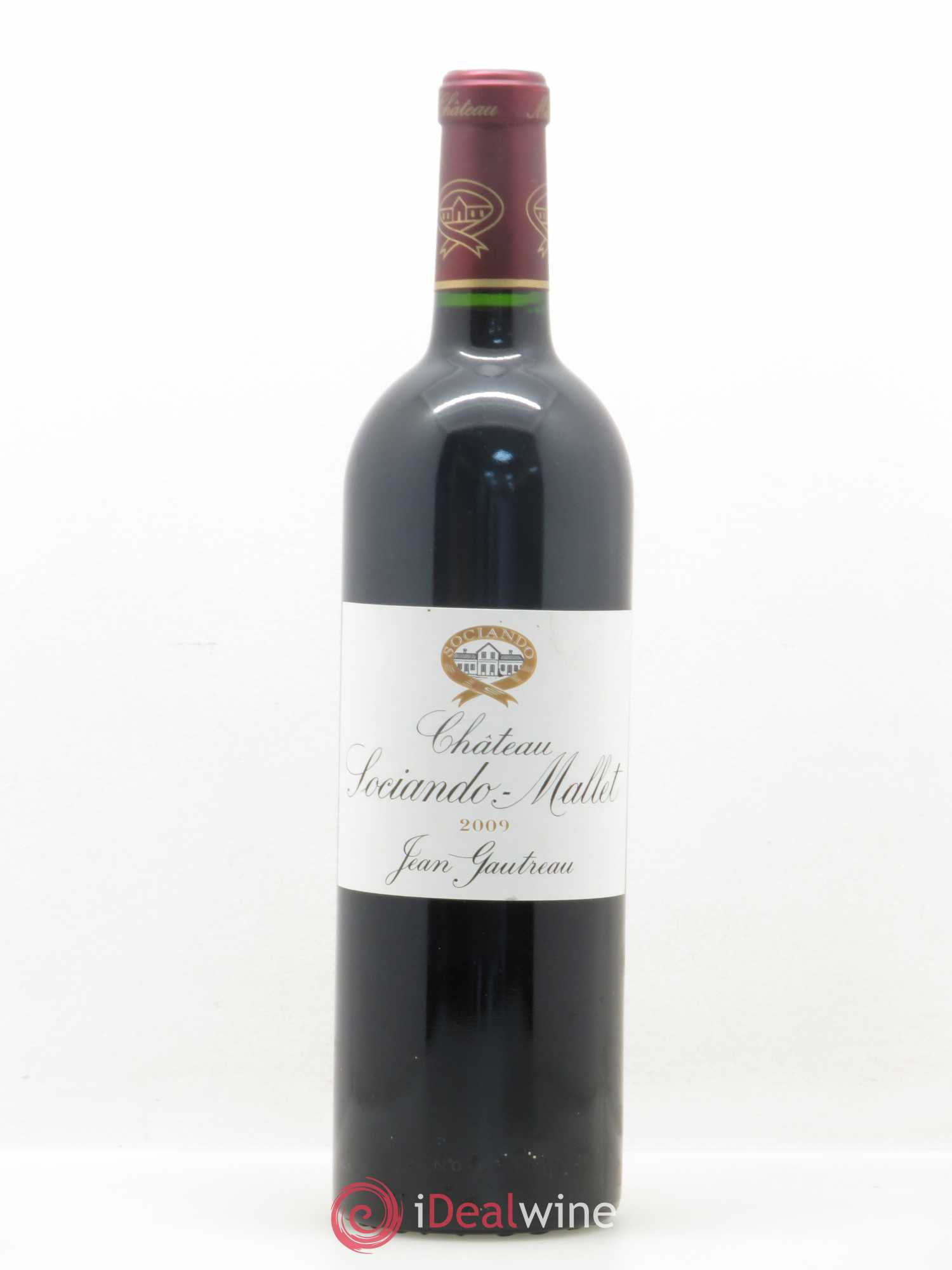 Château Sociando Mallet 2009 - Lot de 1 bouteille - 0