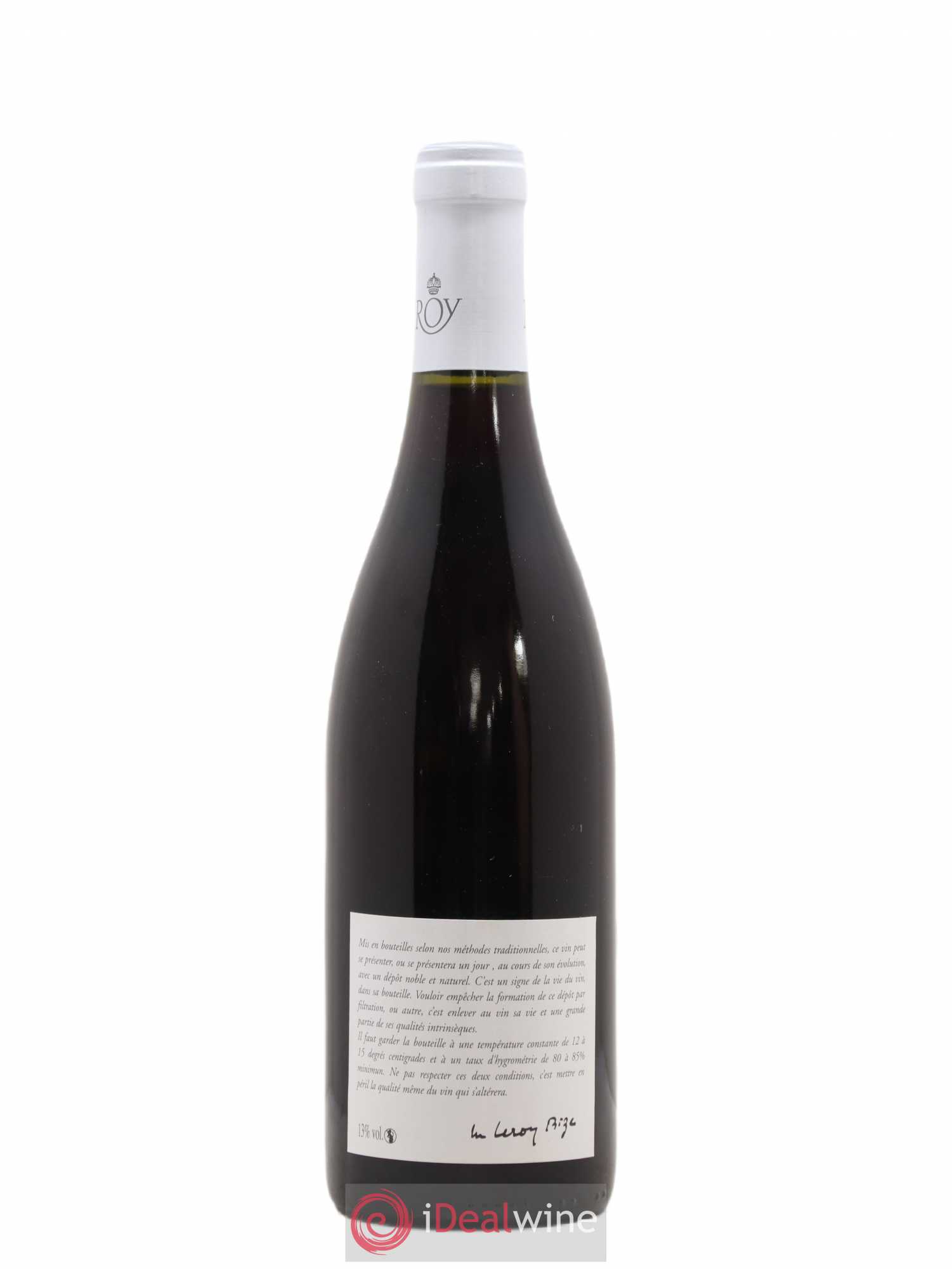 Santenay 1er Cru La Comme Leroy SA 2010 - Lot de 1 bouteille - 1