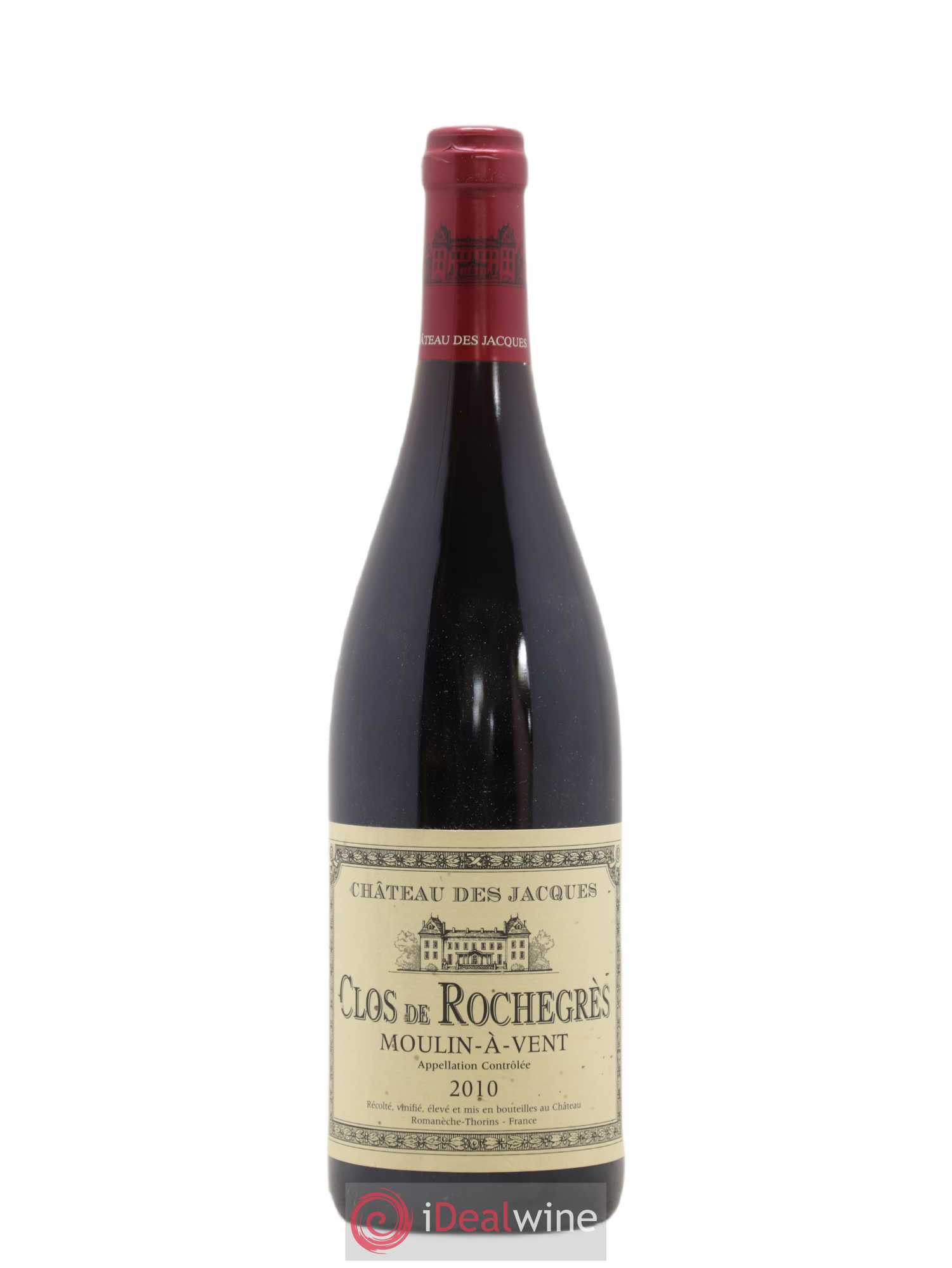 Moulin-à-Vent Clos de Rochegrès Château des Jacques 2010 - Posten von 1 Flasche - 0