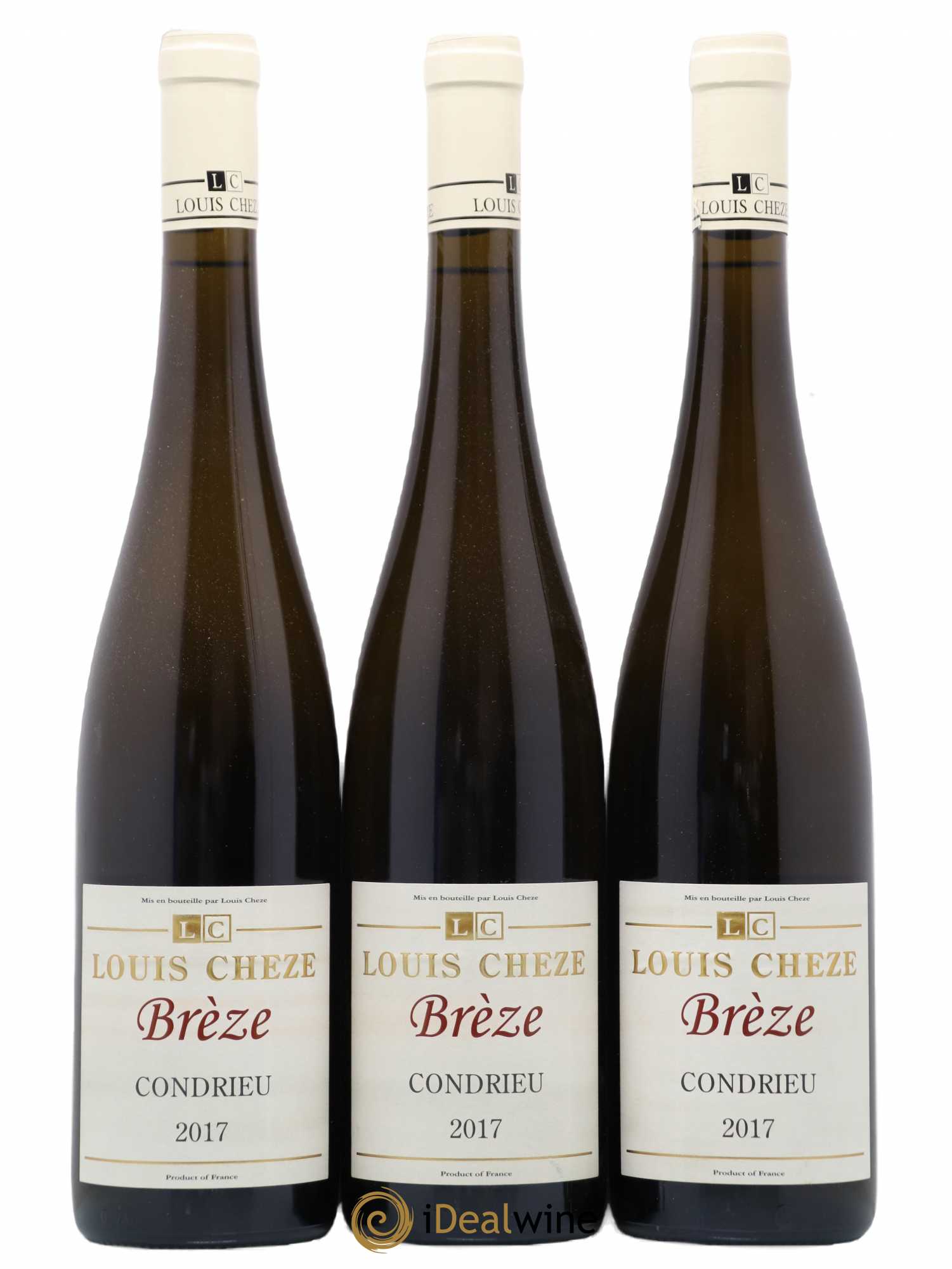 Condrieu Brèze Louis Cheze (Domaine) 2017 - Lot de 3 bouteilles - 0