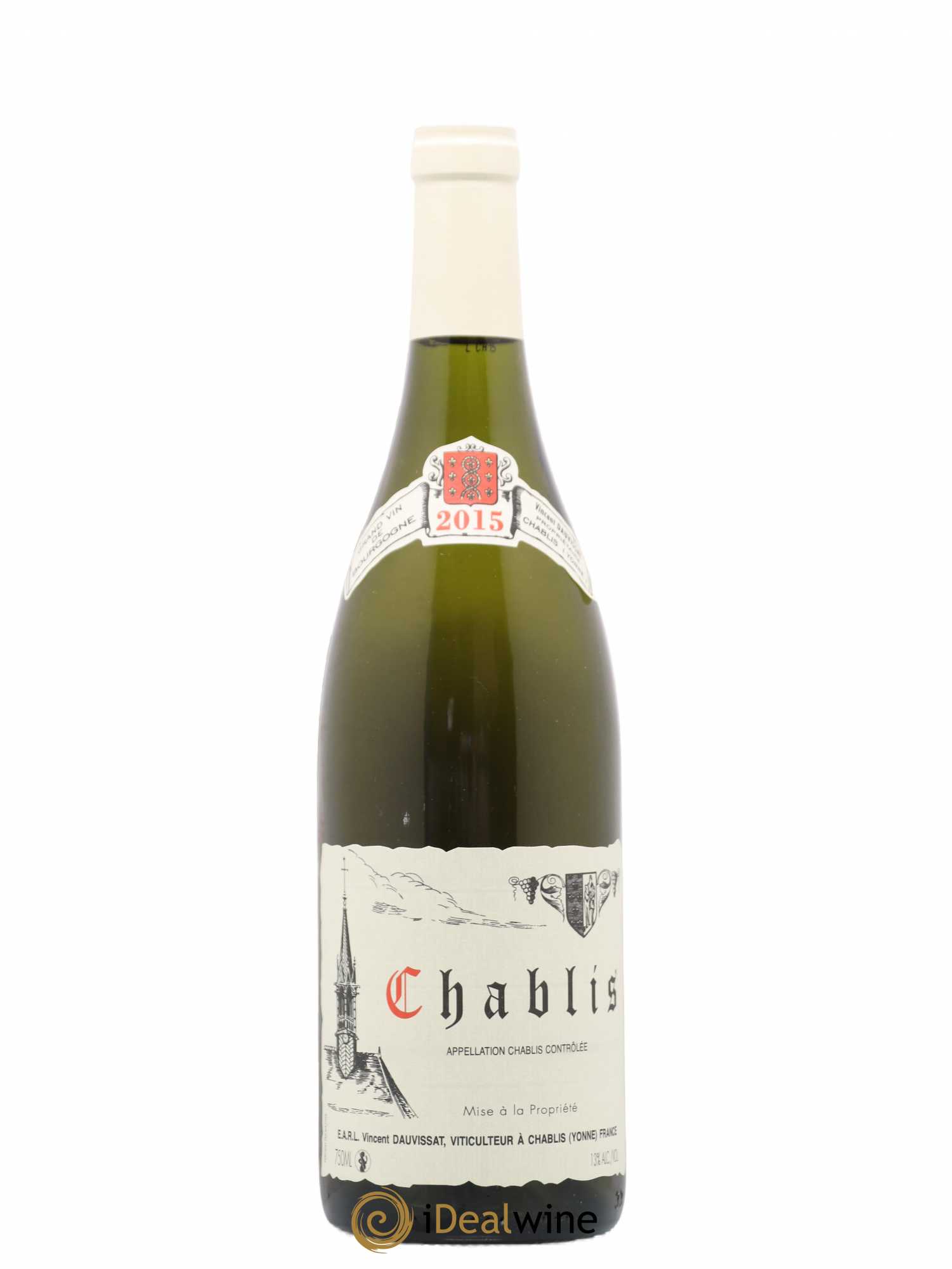 Chablis Vincent Dauvissat (Domaine) 2015 - Lot de 1 bouteille - 0