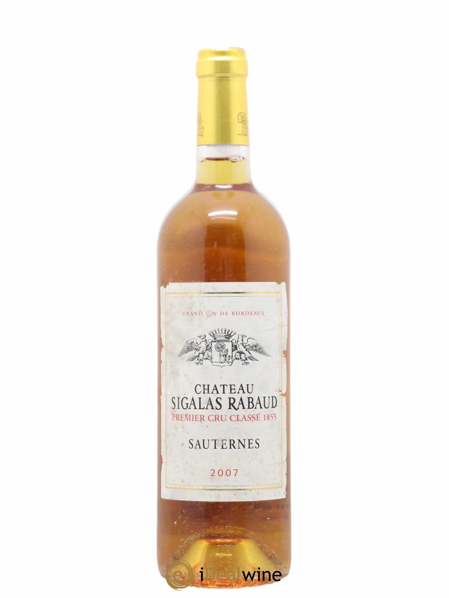 Château Sigalas Rabaud 1er Grand Cru Classé 2007 - Posten von 1 Flasche - 0