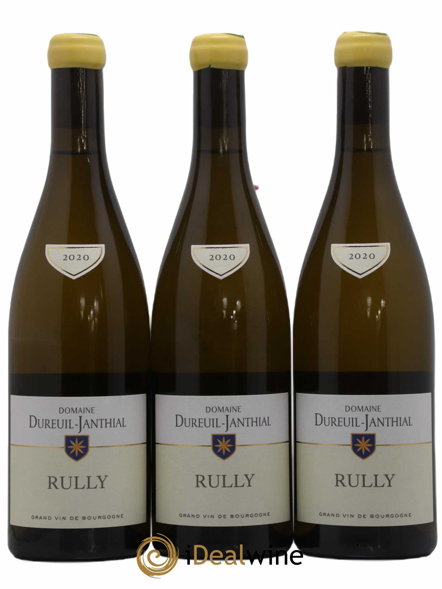 Rully Vincent Dureuil-Janthial 2020 - Lot de 3 bouteilles - 0