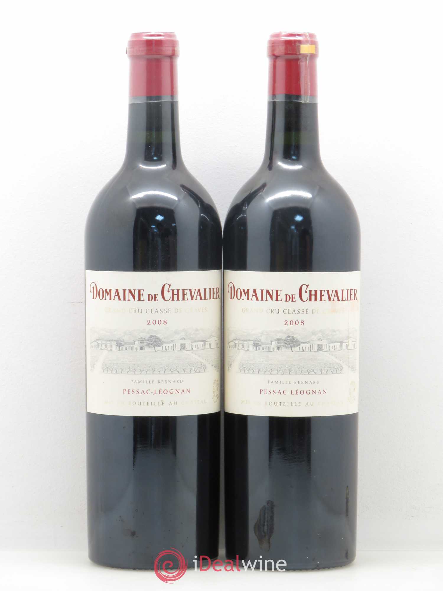 Domaine de Chevalier Cru Classé de Graves 2008 - Lot de 2 bouteilles - 0